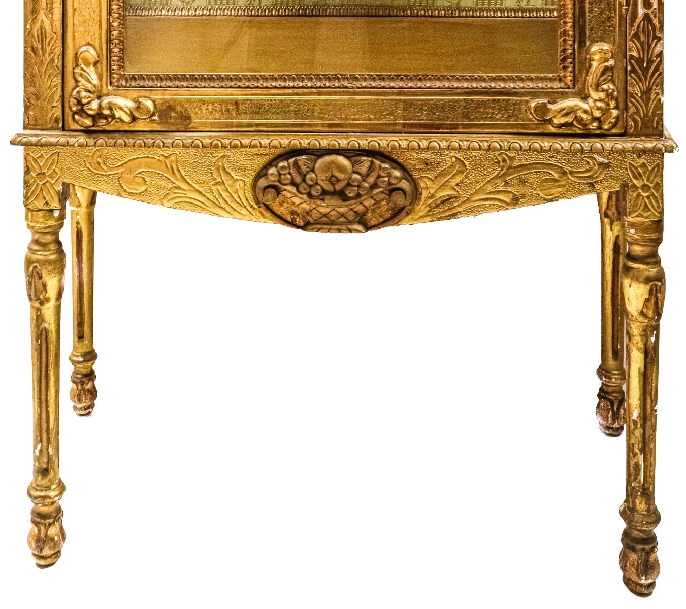 VITRINA DE ESTILO LUIS XV DEL PRIMER CUARTO DEL S.XX