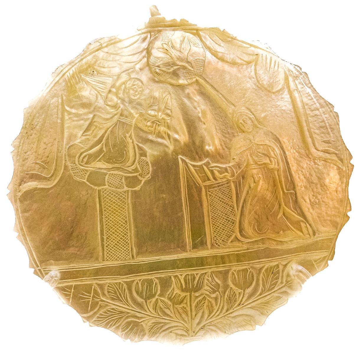 MEDALLON RELIGIOSO S.XVIII