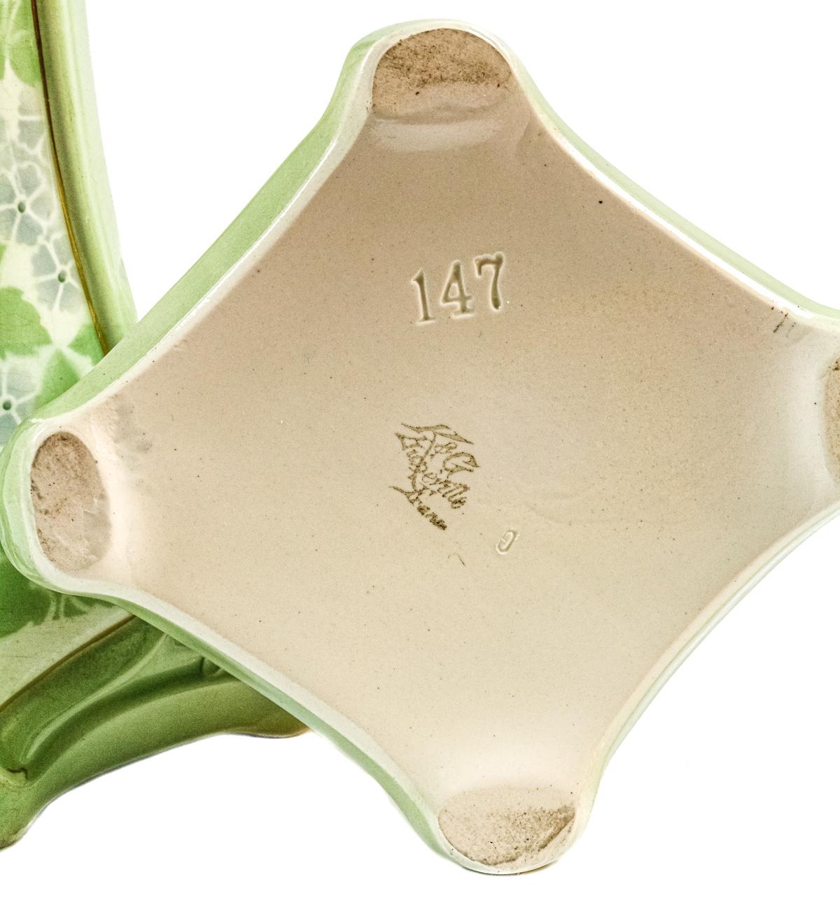 PAREJA DE JARRONES ART NOUVEAU