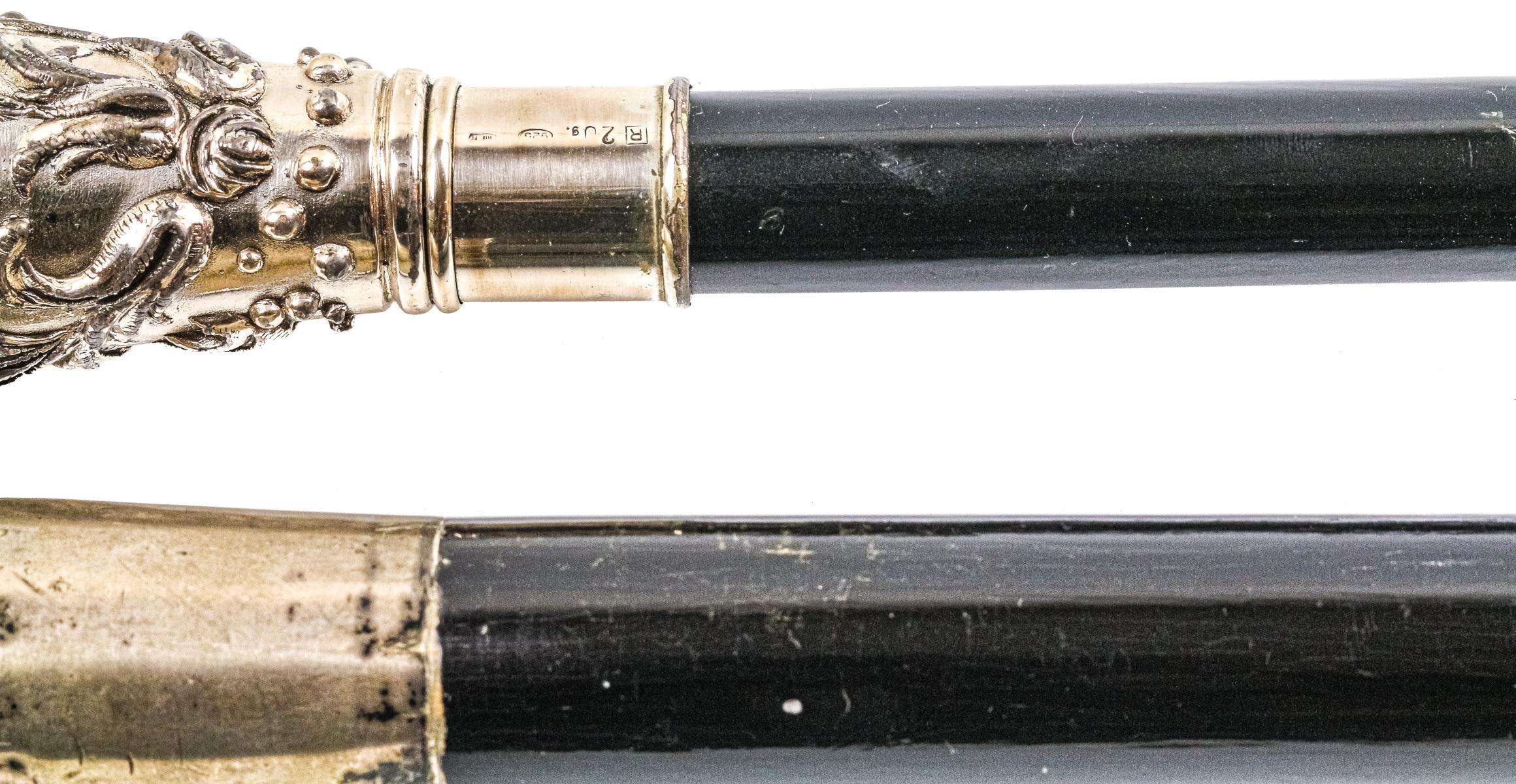 DOS BASTONES DE MANDO DEL PRIMER TERCIO DEL  S.XX