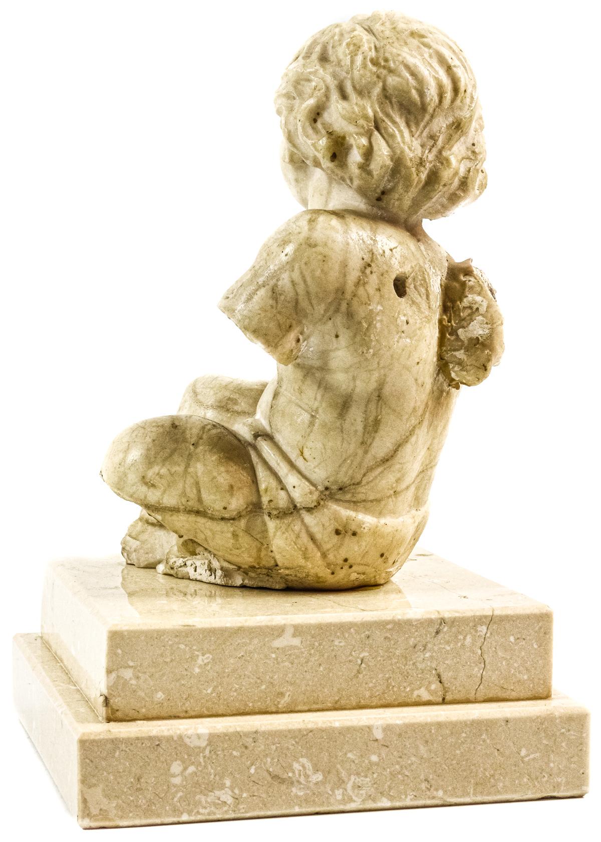 FIGURA DE MARMOL DEL SIGLO XIX