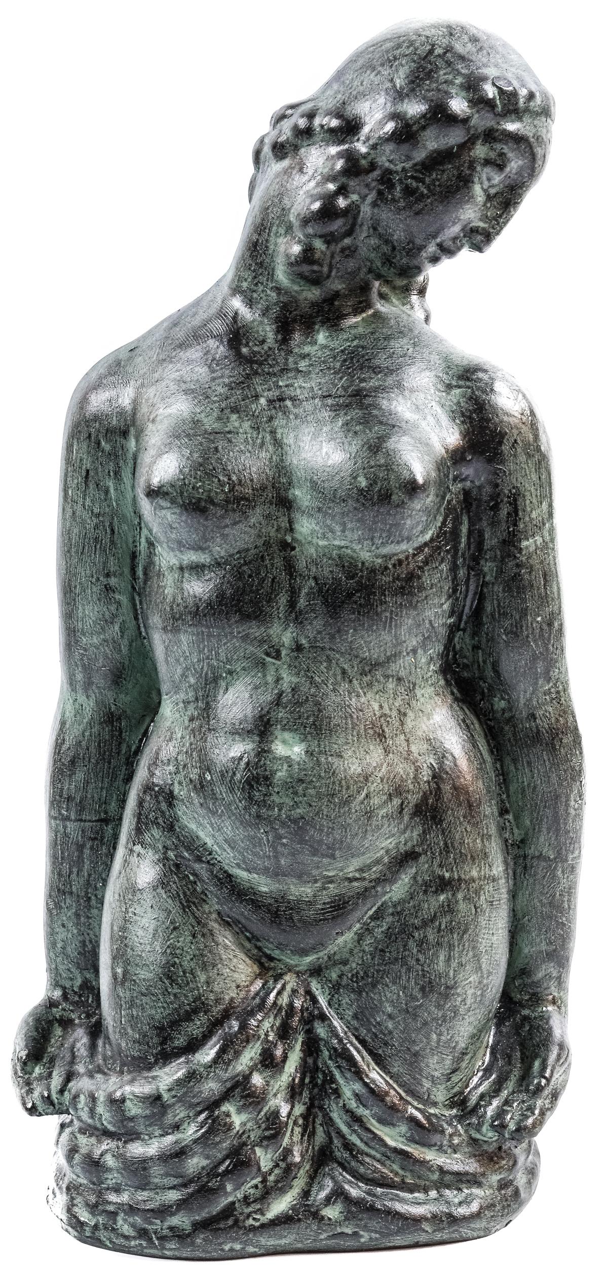 FIGURA EN TERRACOTA AHUMADA DE QUART
