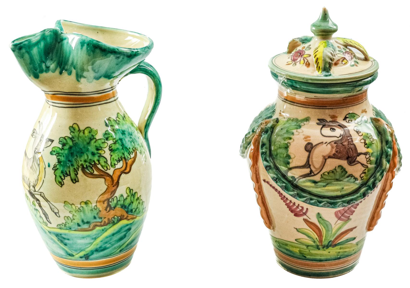 JARRA Y TARRO DE "PUENTE DEL ARZOBISPO"