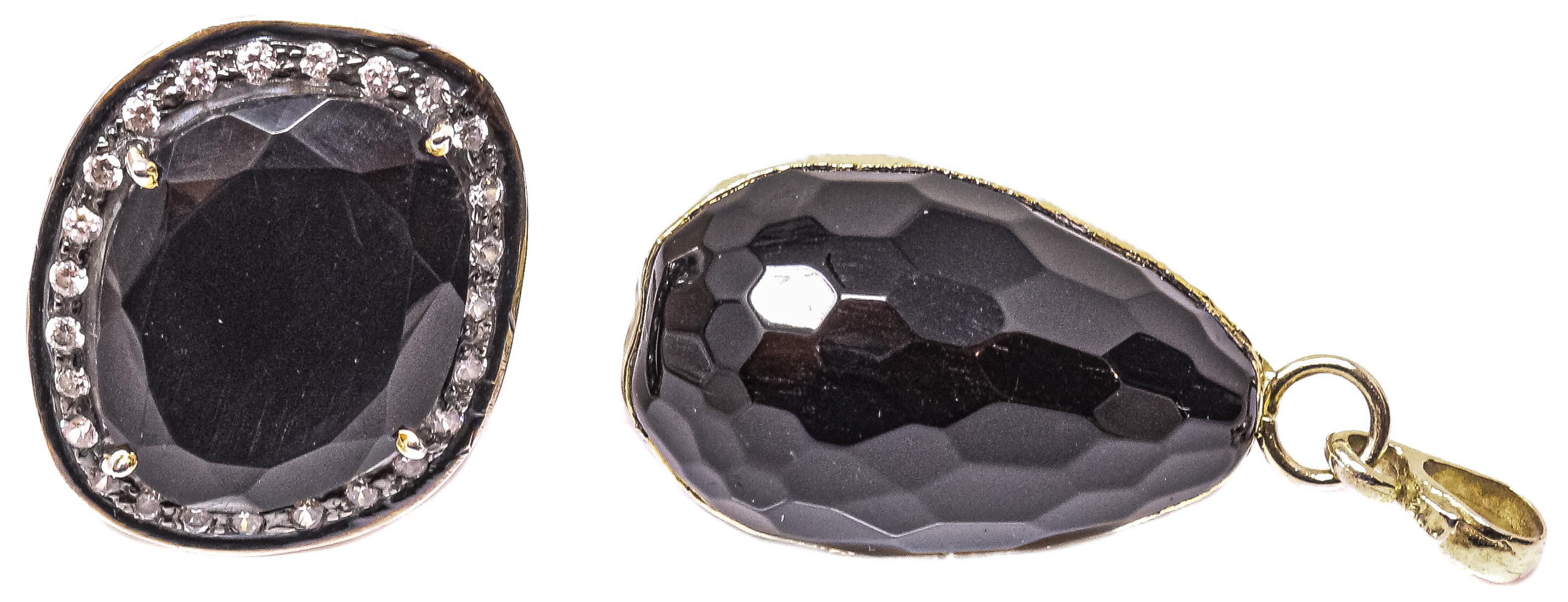COLGANTE Y ANILLO CON ÓNIX