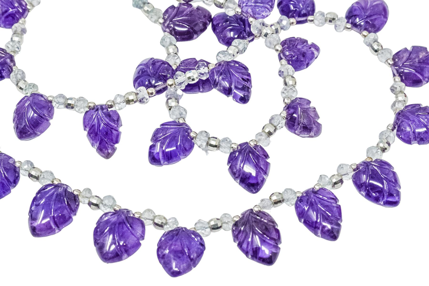 COLLAR CON AMATISTAS
