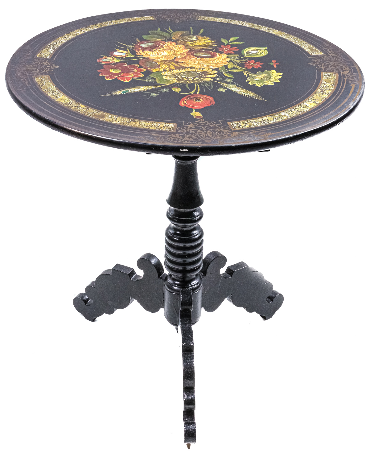 MESA VELADOR ISABELINA DE LA SEGUNDA MITAD