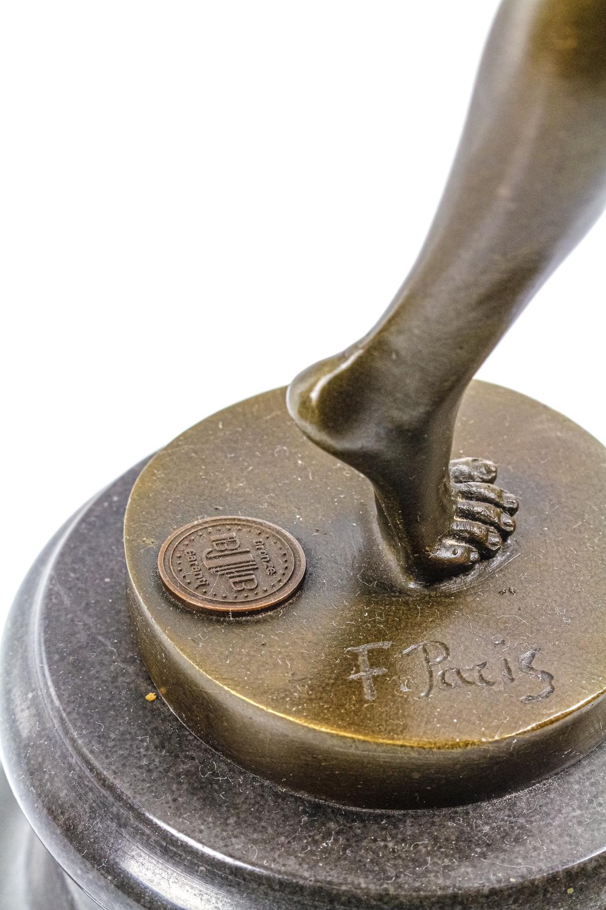 FIGURA EN BRONCE DEL ÚLTIMO CUARTO DEL S.XX