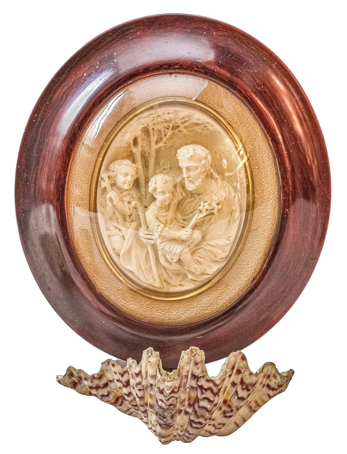 PAREJA DE BENDITERAS DE PRINCIPIOS DE SIGLO XIX