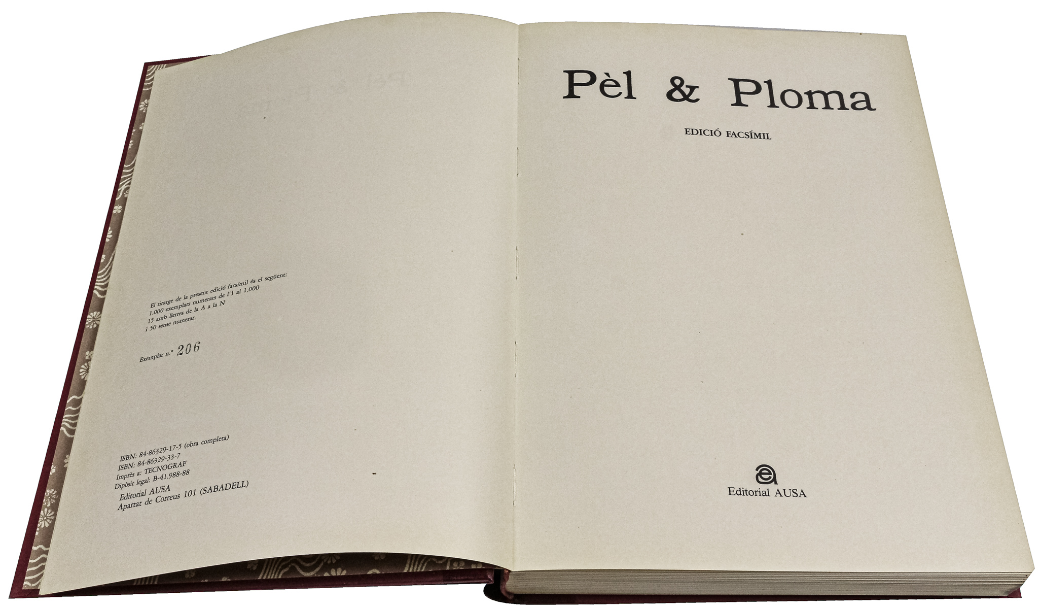 "PEL I PLOMA"