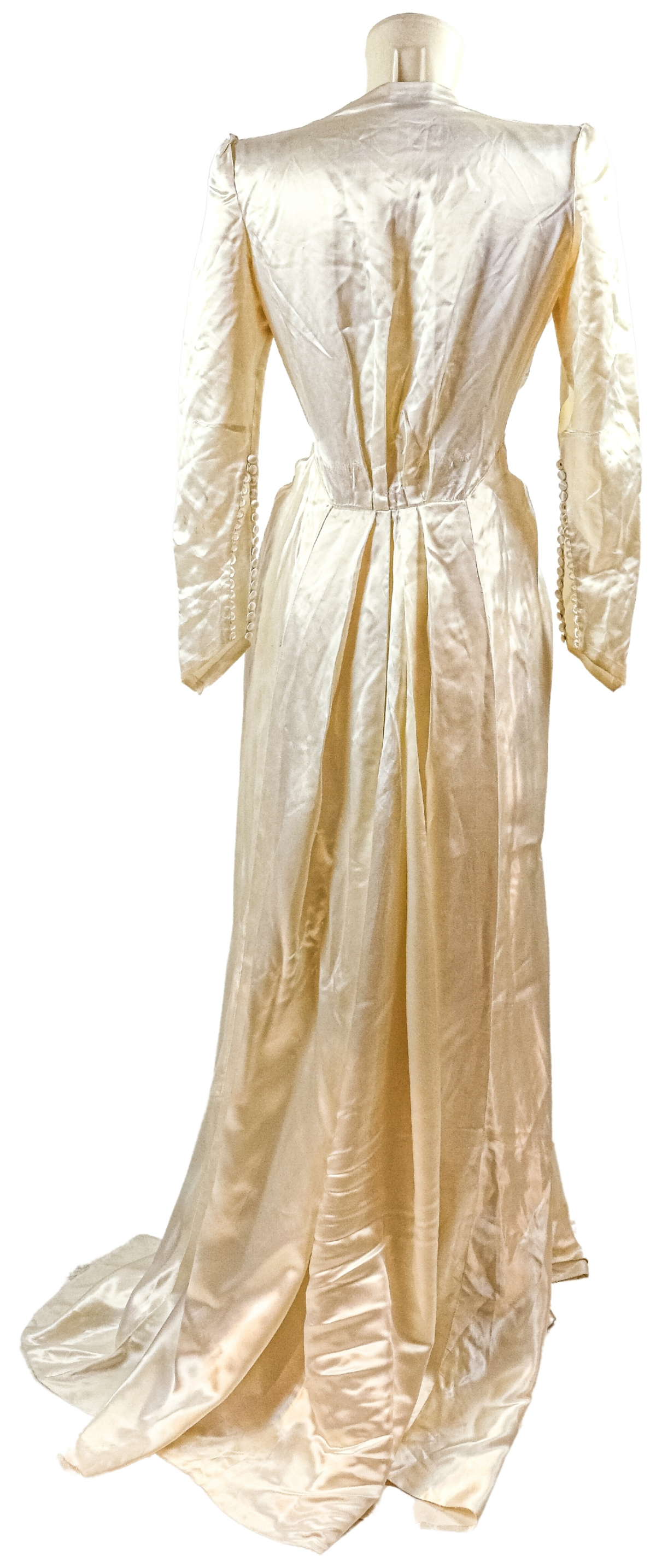 VESTIDO DE NOVIA AÑOS 40