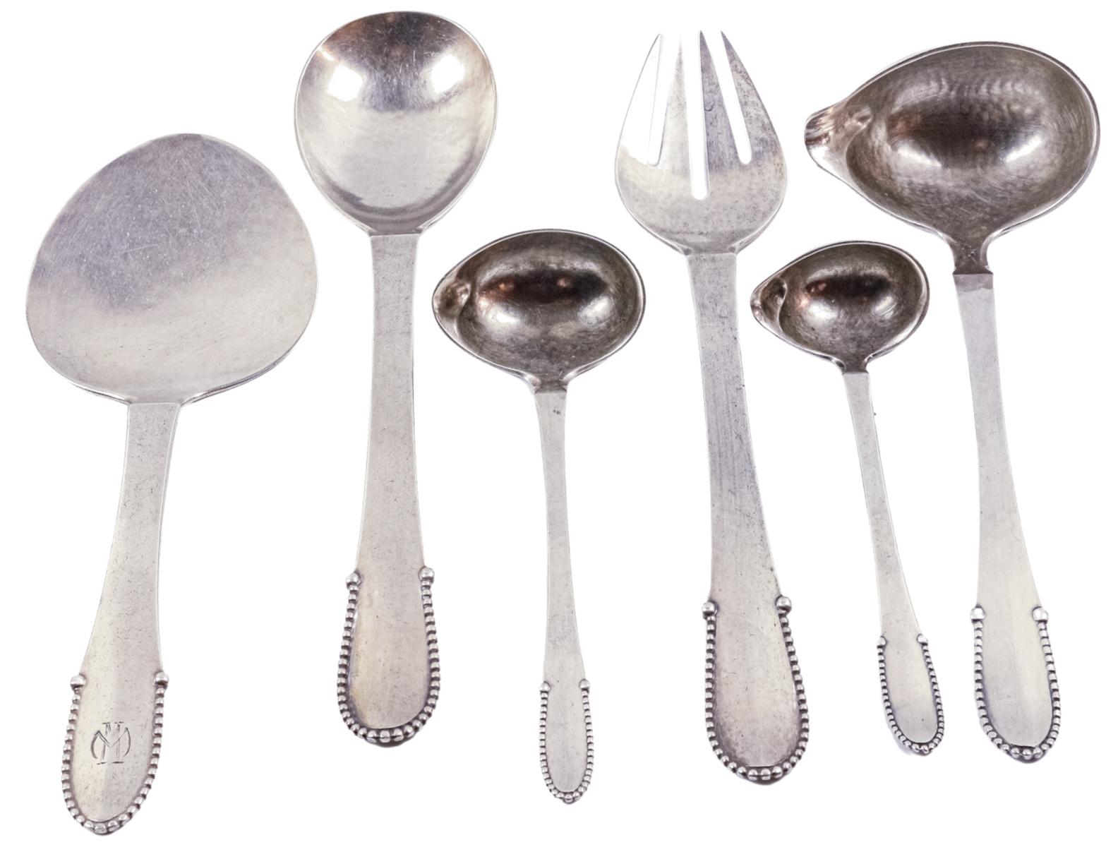 CONJUNTO DE CUBIERTOS EN PLATA DANESA GEORG JENSEN