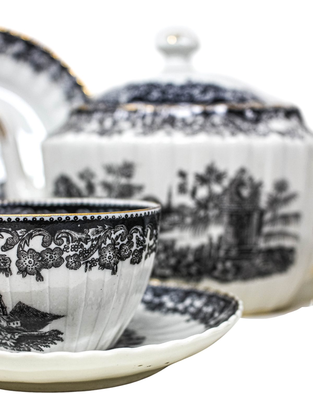 JUEGO DE TÉ DE PRINCIPIOS DEL S.XX