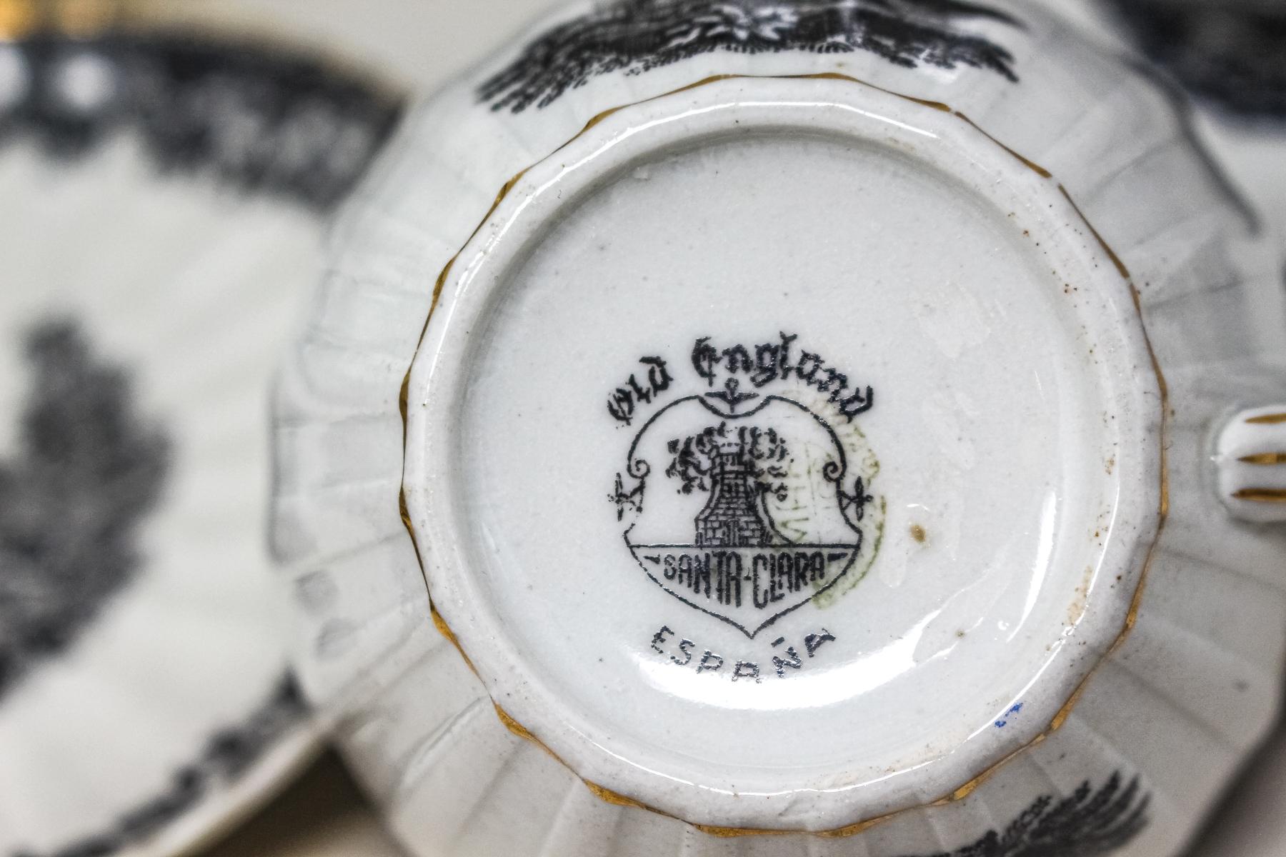 JUEGO DE TÉ DE PRINCIPIOS DEL S.XX