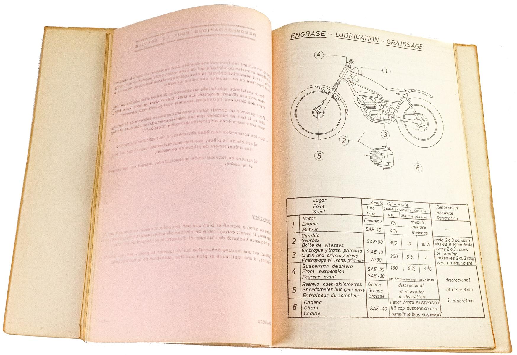 MANUAL DE INSTRUCCIONES DE LA "COTA 247" DE MONTESA
