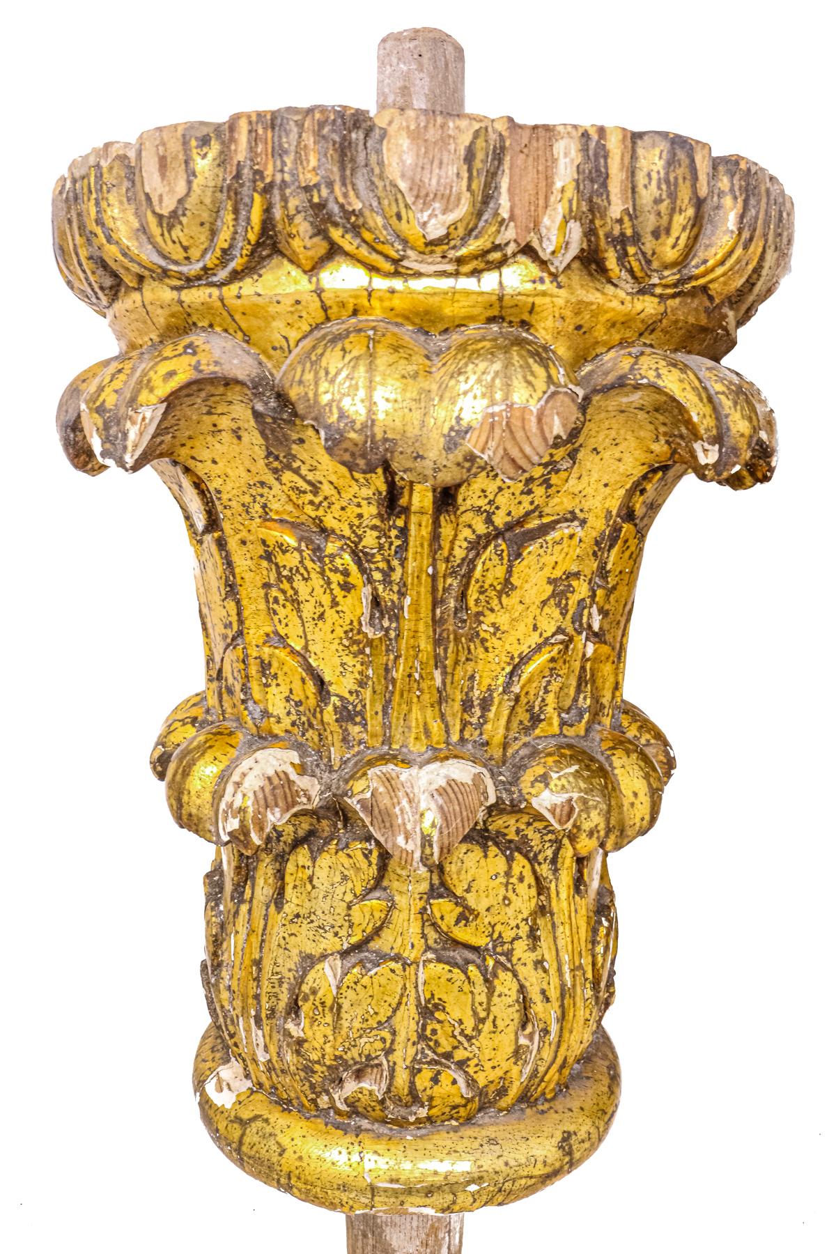 PAREJA DE TALLAS CIRCA 1800