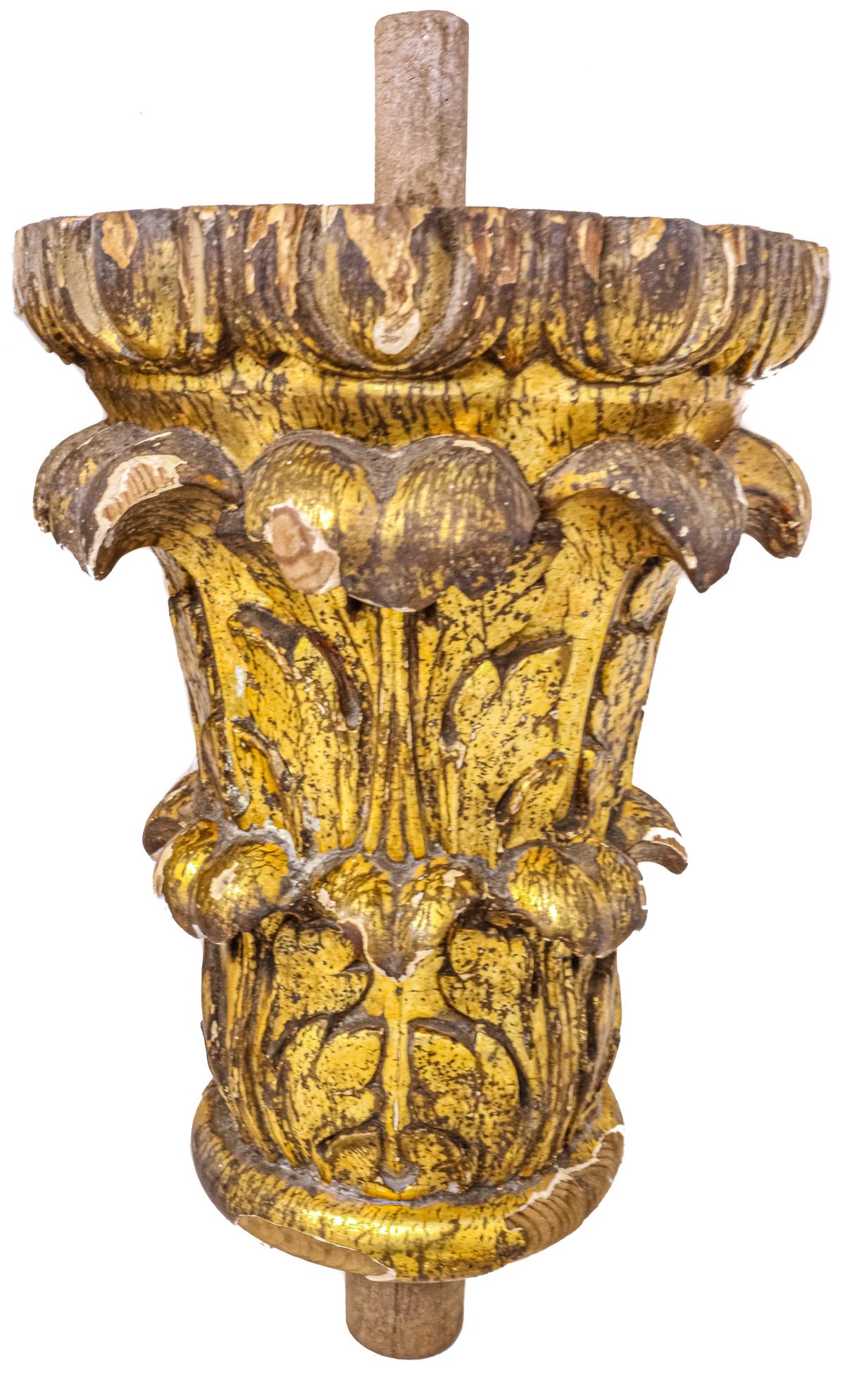 PAREJA DE TALLAS CIRCA 1800