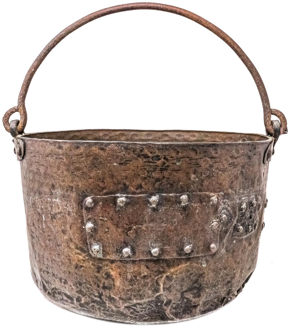 OLLA EN COBRE DE FINALES DEL S.XIX