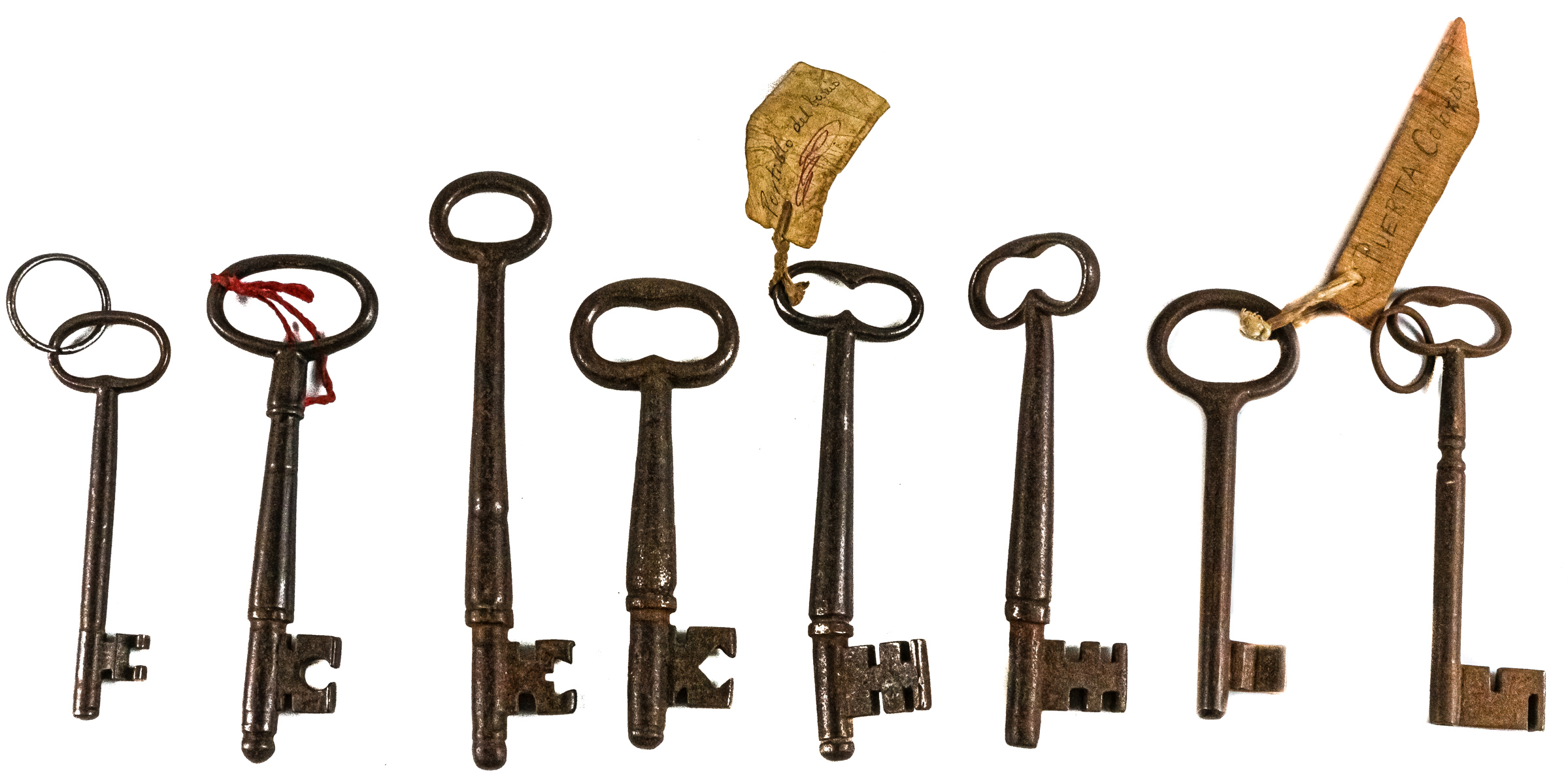 COLECCIÓN DE LLAVES DEL S.XVIII-XIX