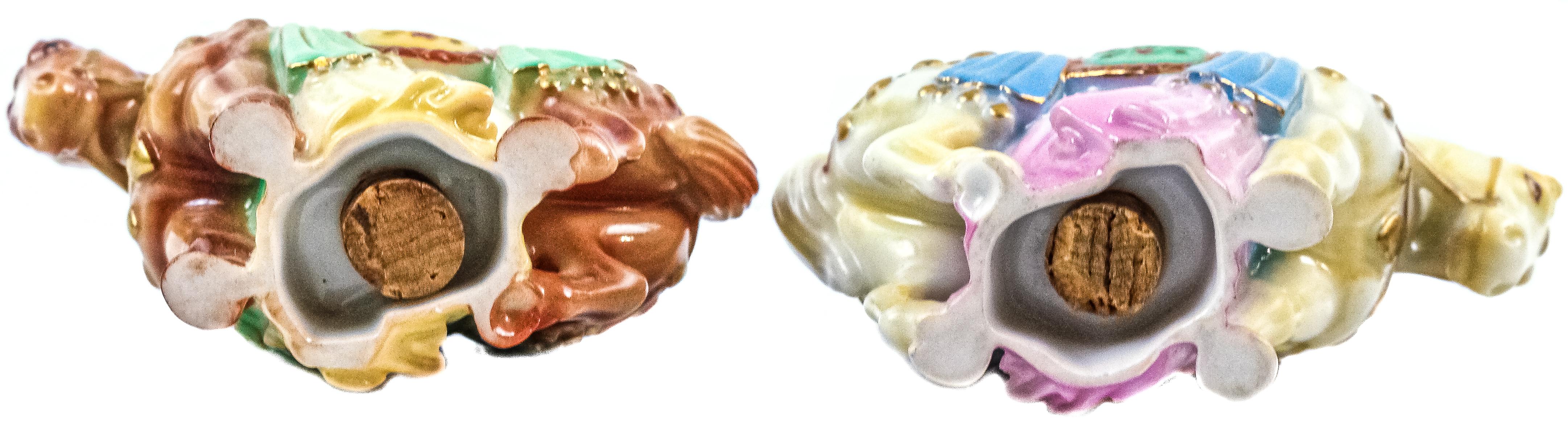 PAREJA DE CABALLITOS EN PORCELANA