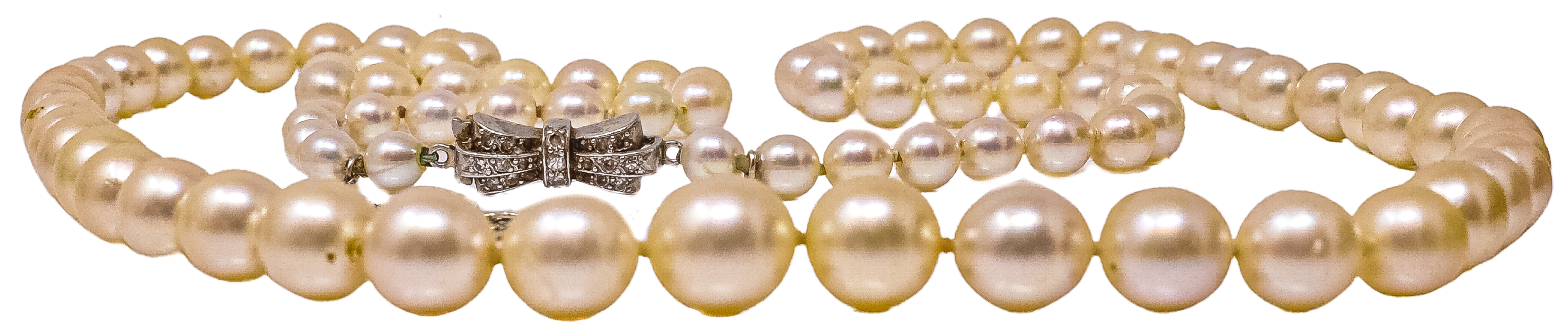 COLLAR DE PERLAS MEDIADOS S.XX
