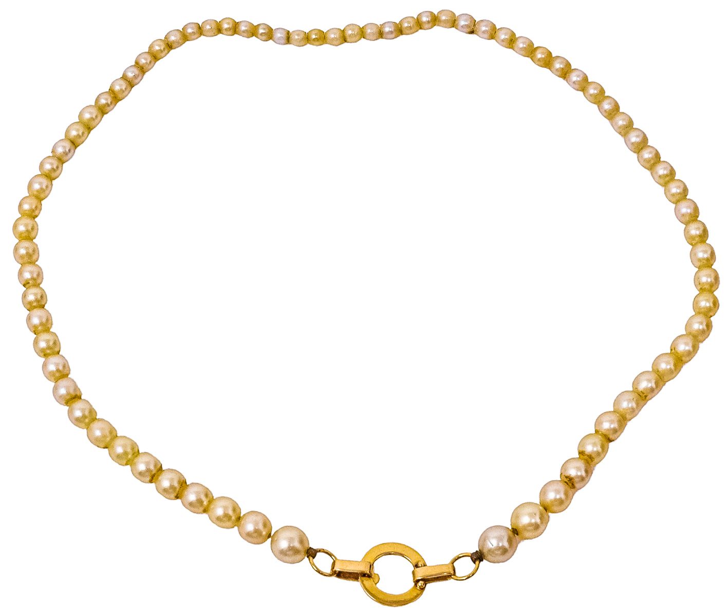 COLLAR DE PERLAS MEDIADOS S.XX