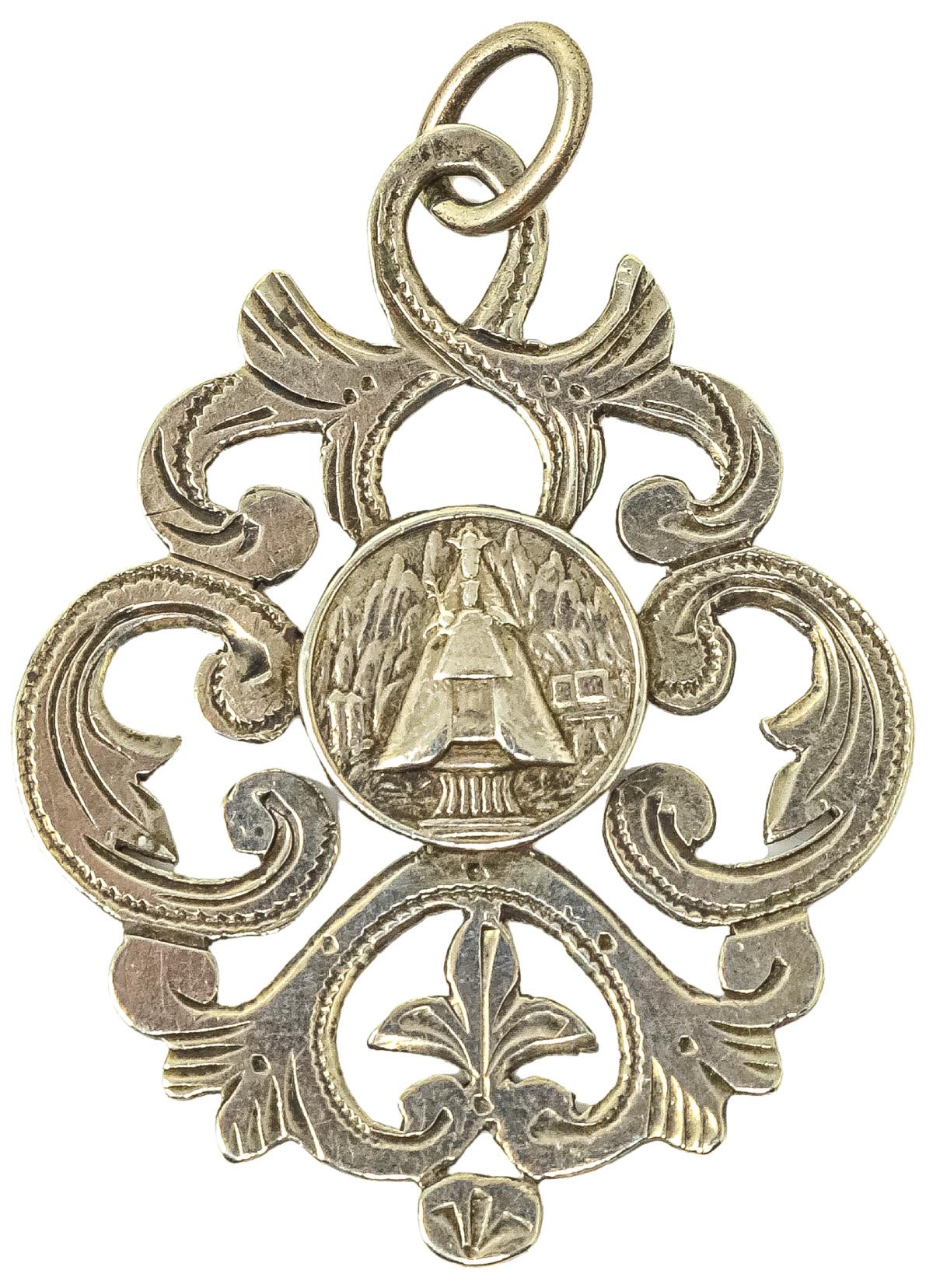 MEDALLÓN DEVOCIONARIO DEL S.XIX