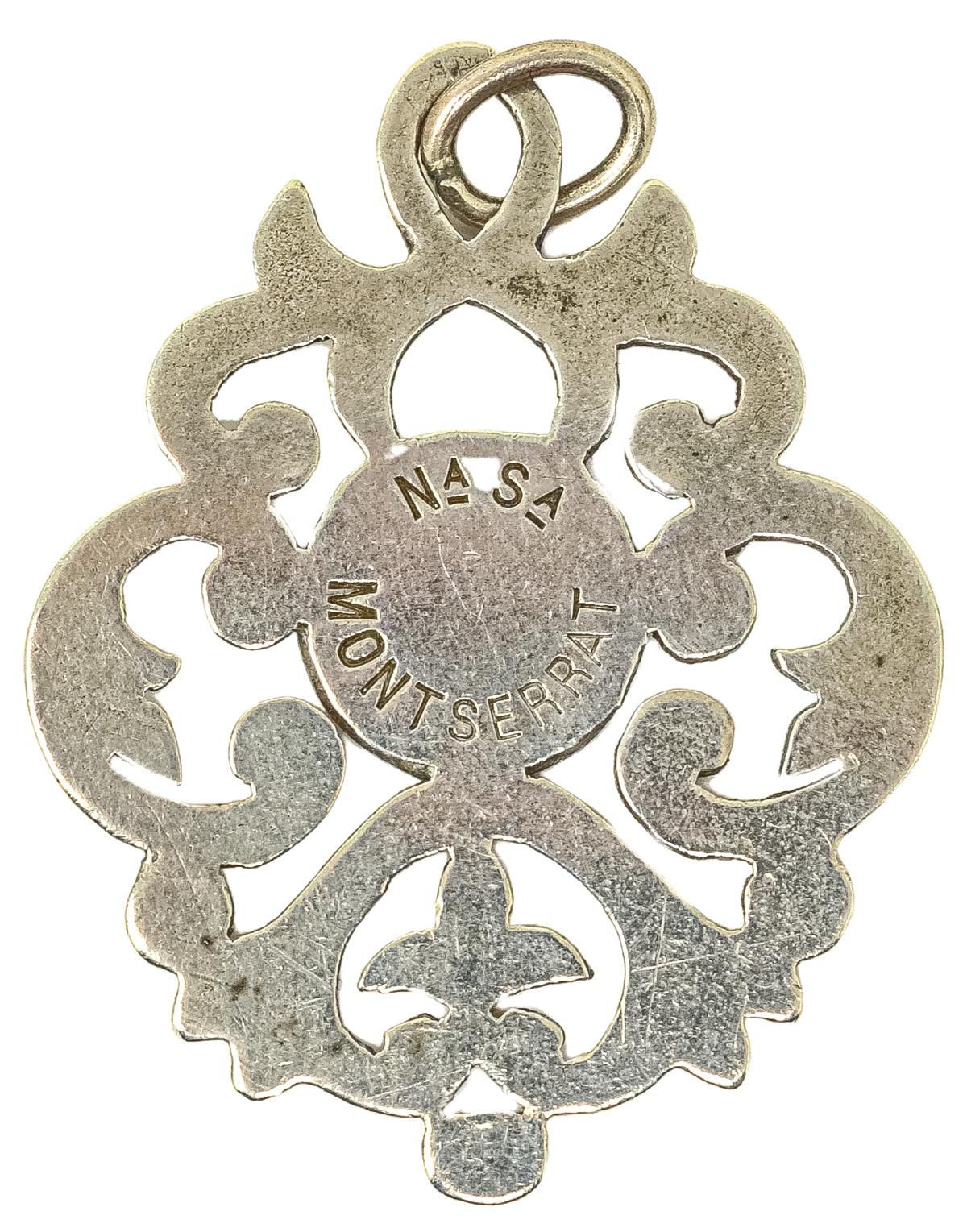 MEDALLÓN DEVOCIONARIO DEL S.XIX