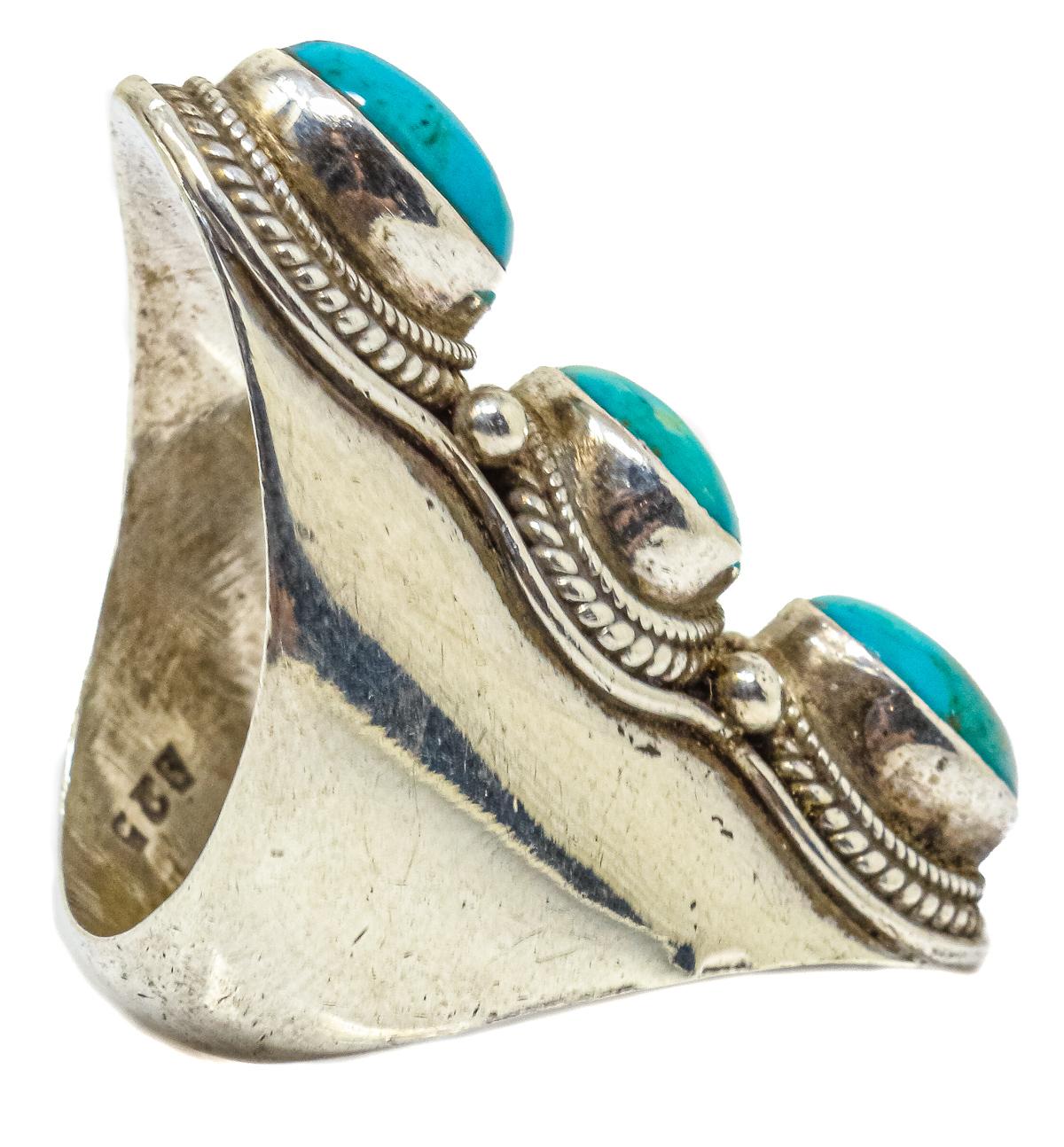 ANILLO LANZADERA CON TURQUENITA