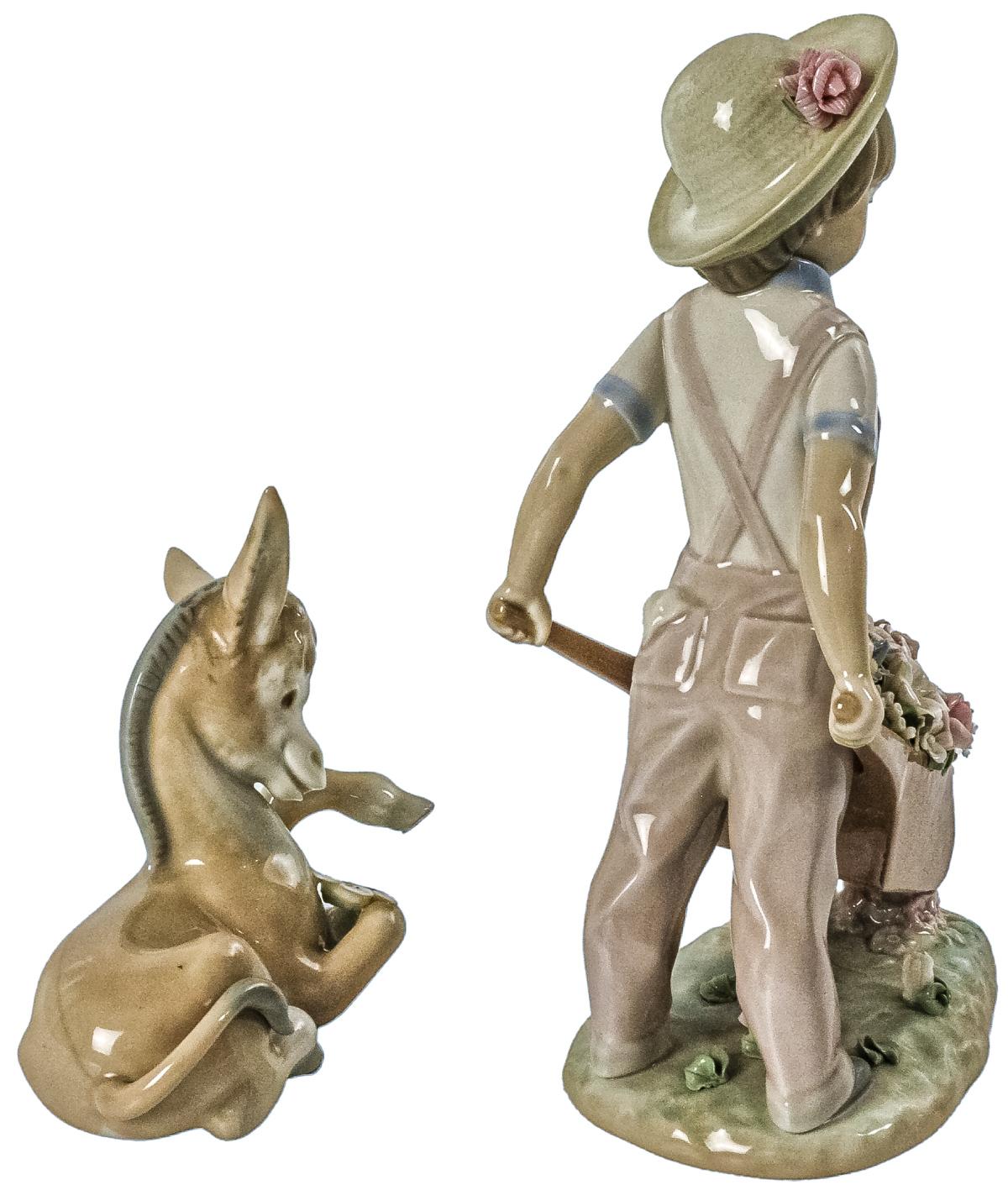 DOS FIGURAS EN PORCELANA LLADRÓ