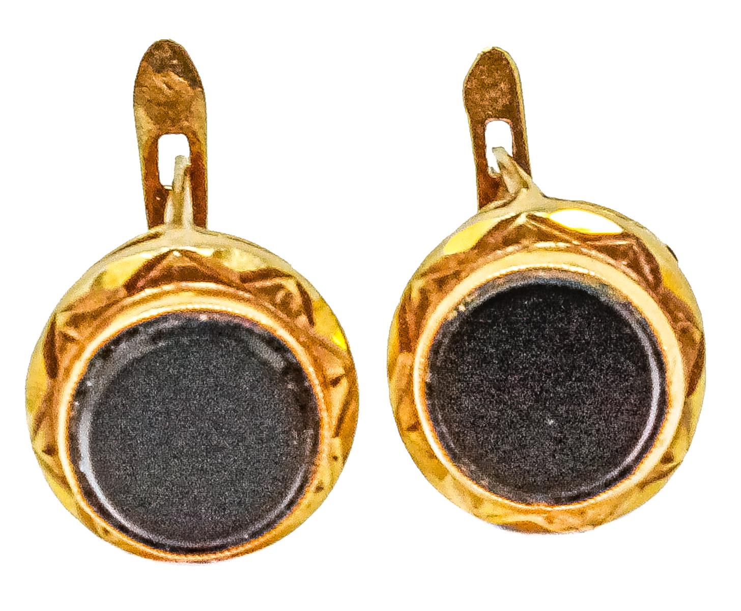 PENDIENTES DE LUTO DEL PRIMER TERCIO S.XX