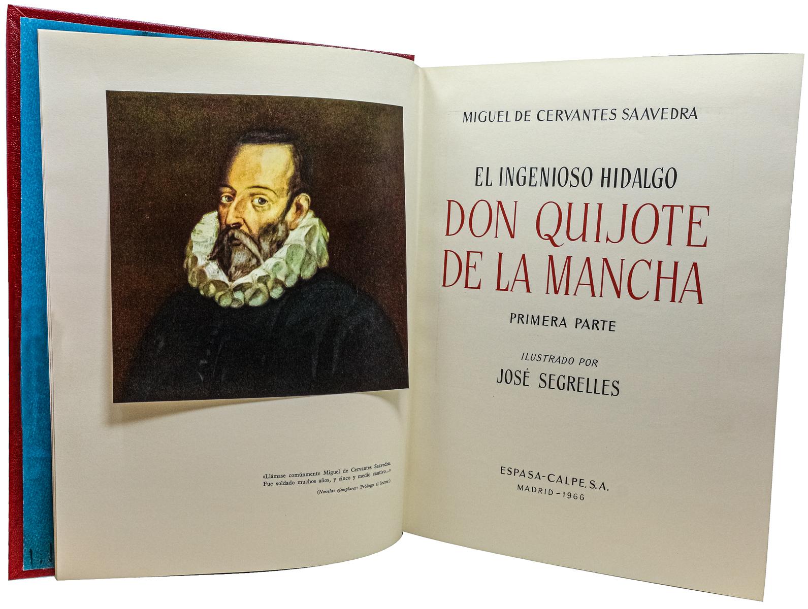 "EL INGENIOSO HIDALGO DON QUIJOTE DE LA MANCHA"