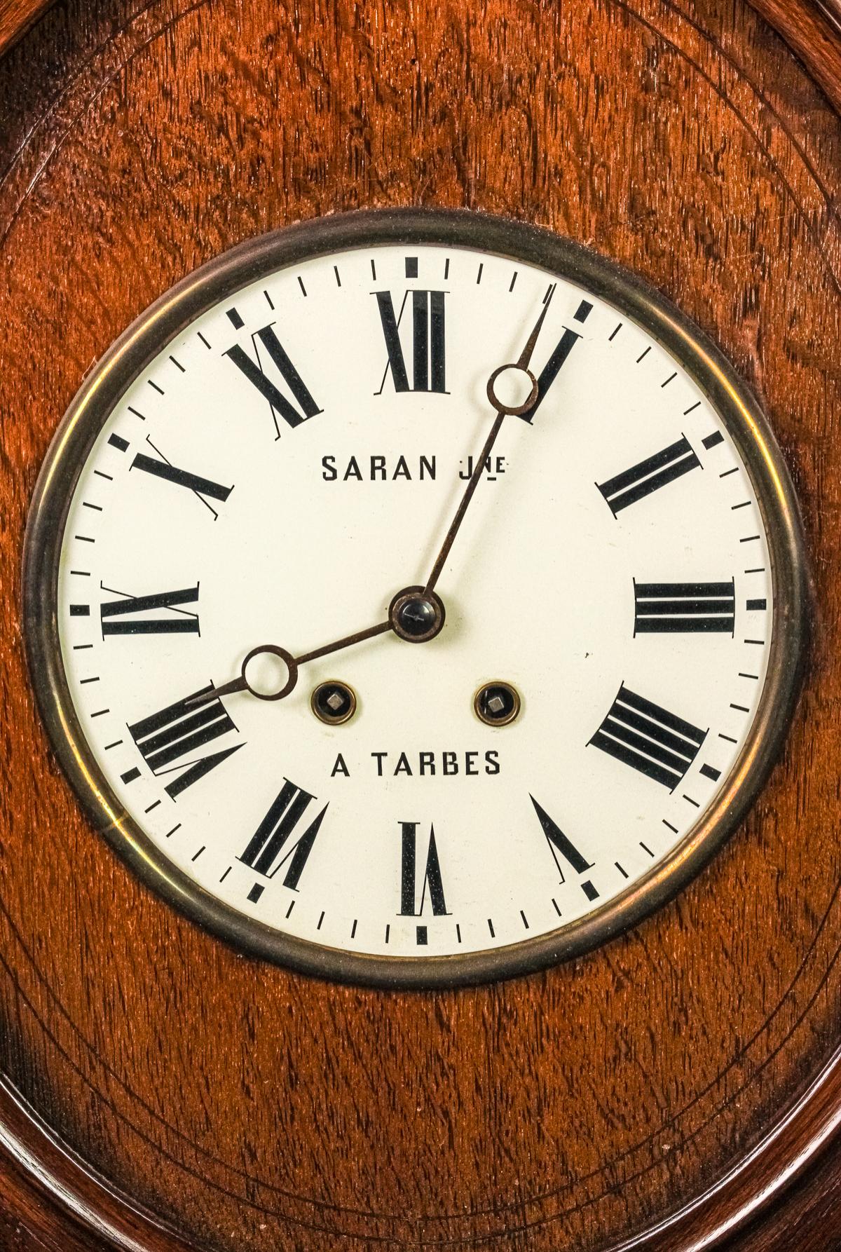 RELOJ DE PARED FRANCÉS DE FINALES DEL S.XIX