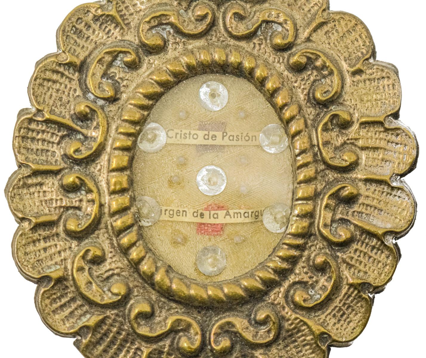 LOTE DE DOS RELICARIOS DEL S. XIX. 