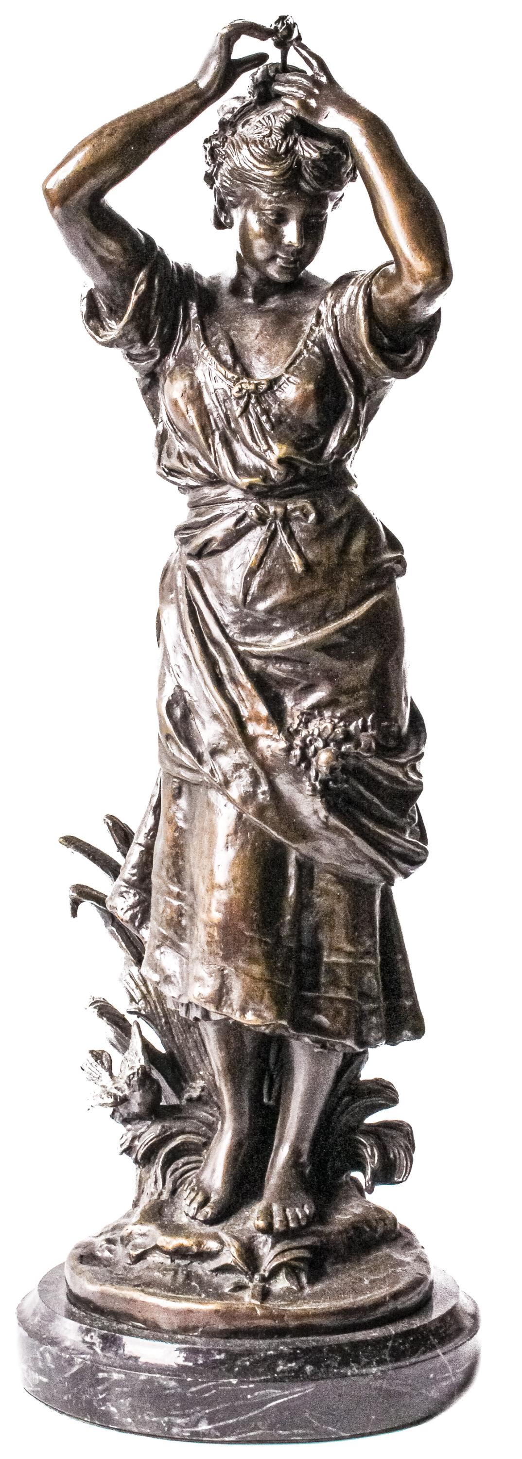 FIGURA EN BRONCE DE LA SEGUNA MITAD S.XX