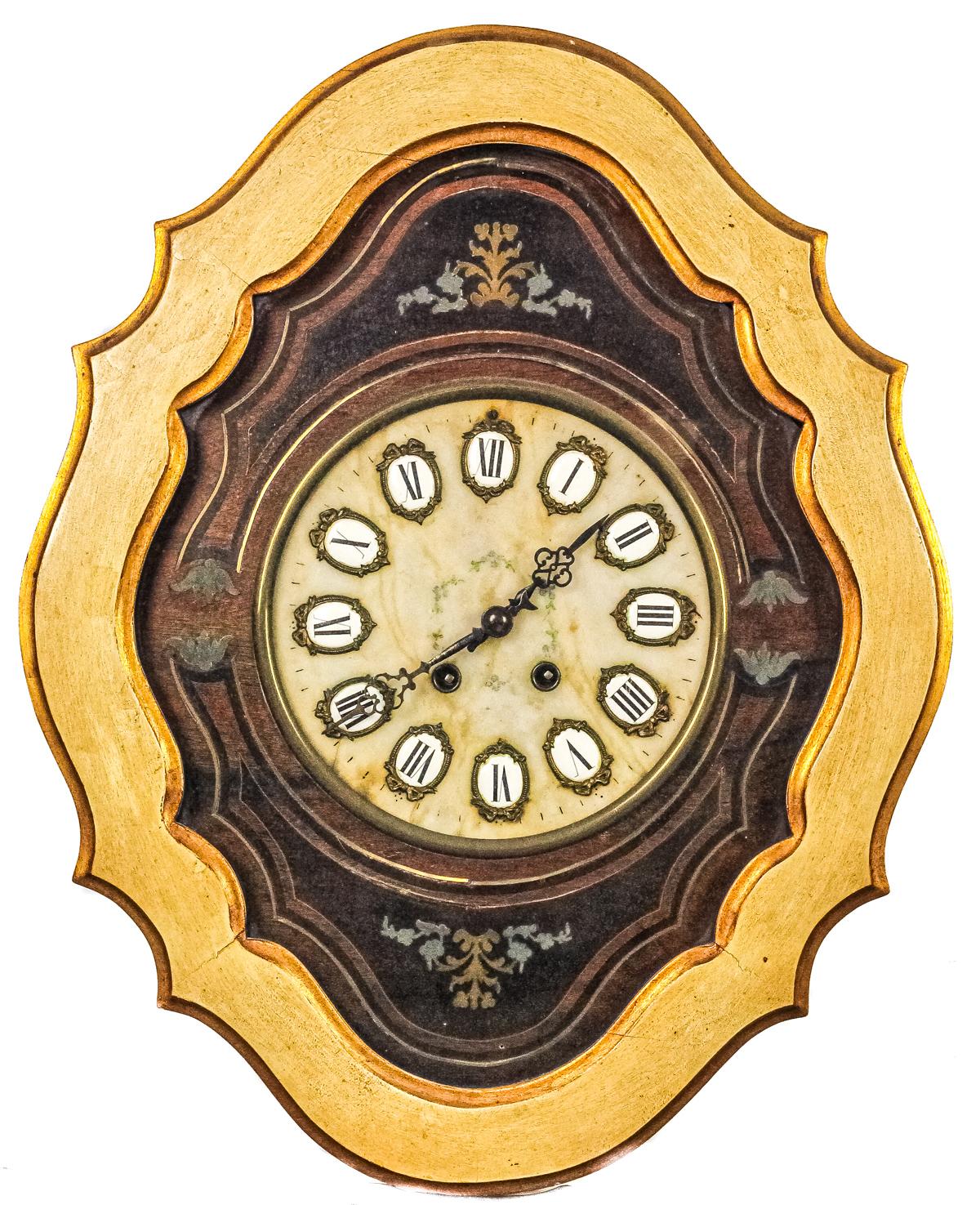 RELOJ DE PARED ISABELINO DEL ÚLTIMO TERCIO DEL S.XIX