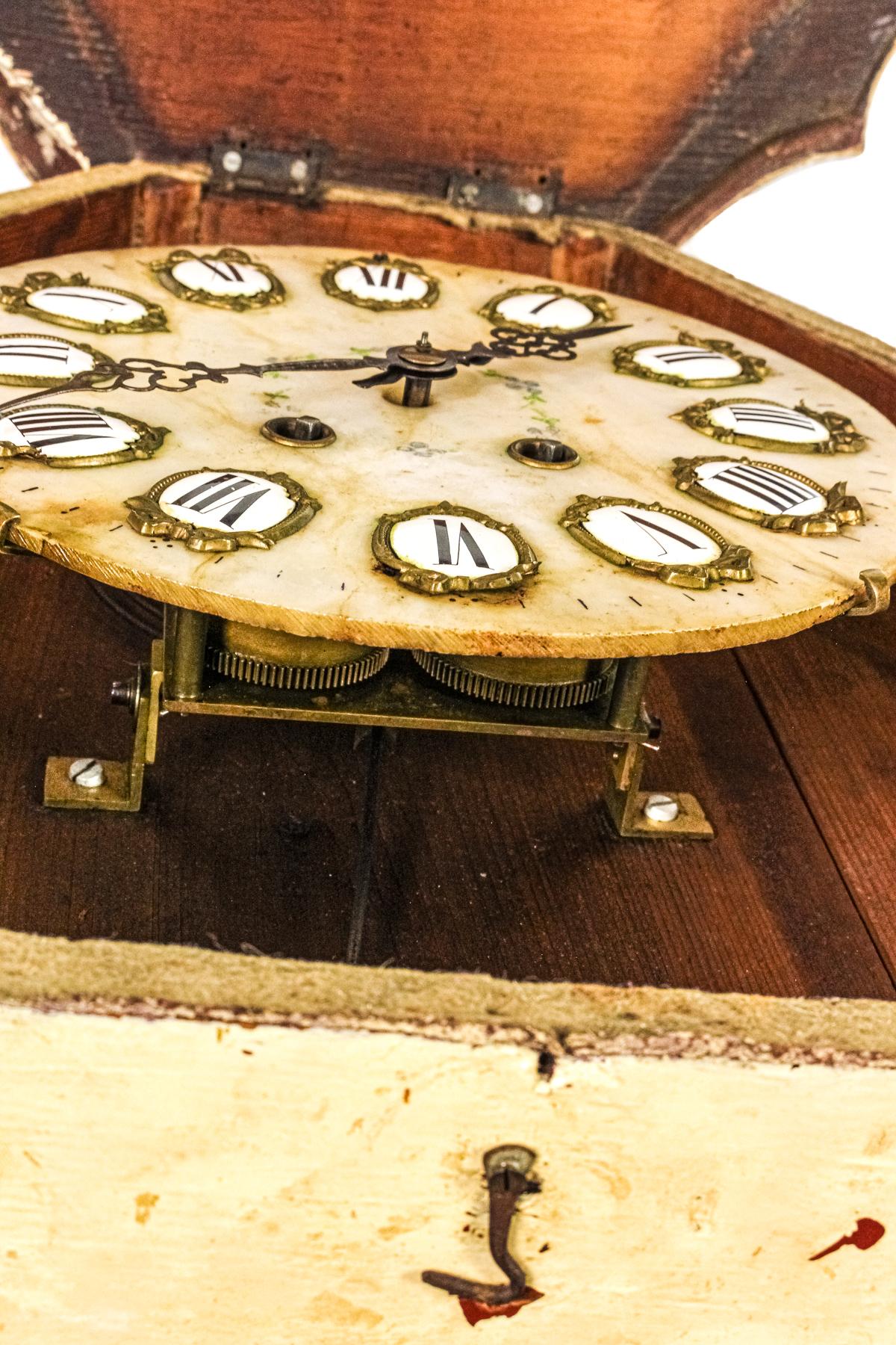 RELOJ DE PARED ISABELINO DEL ÚLTIMO TERCIO DEL S.XIX