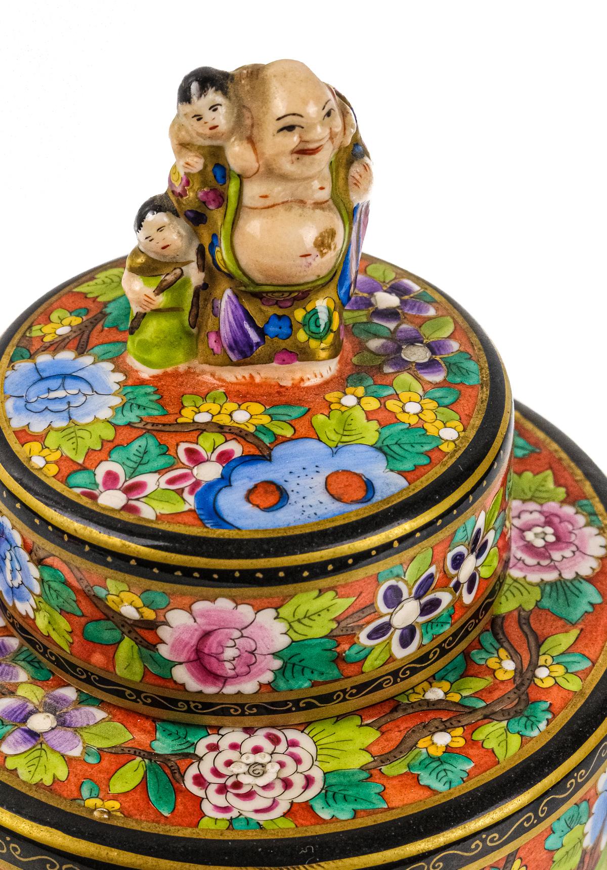 PEQUEÑO TIBOR ORIENTAL DE MEDIADOS DEL S.XX