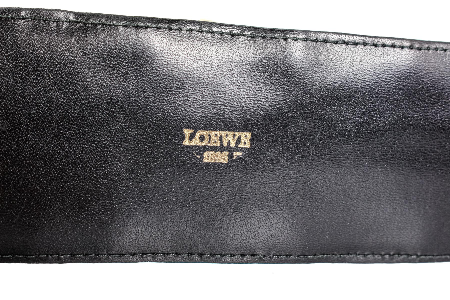 DOS CINTURONES  "LOEWE"