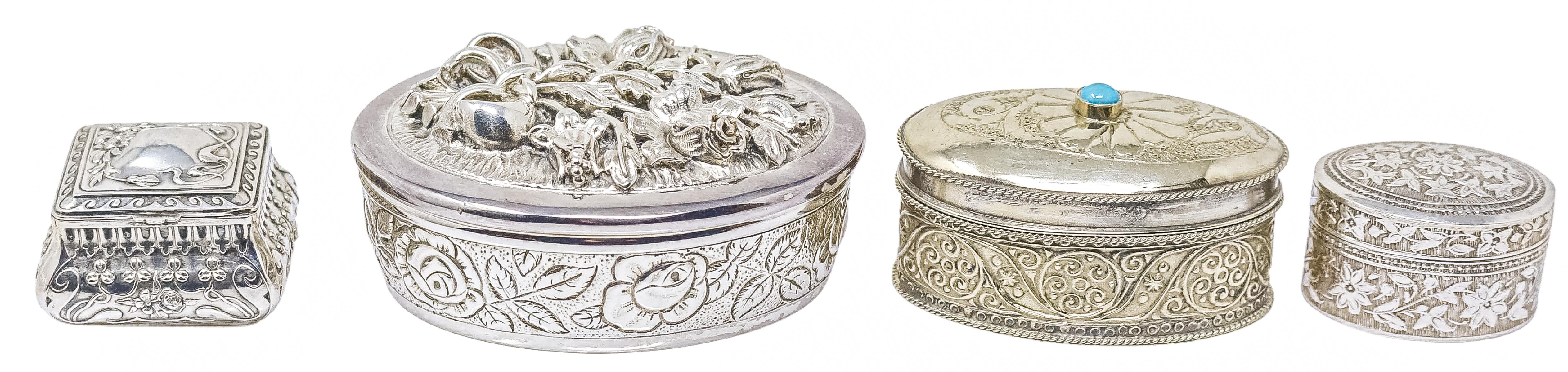 CONJUNTO DE CUATRO CAJITAS 