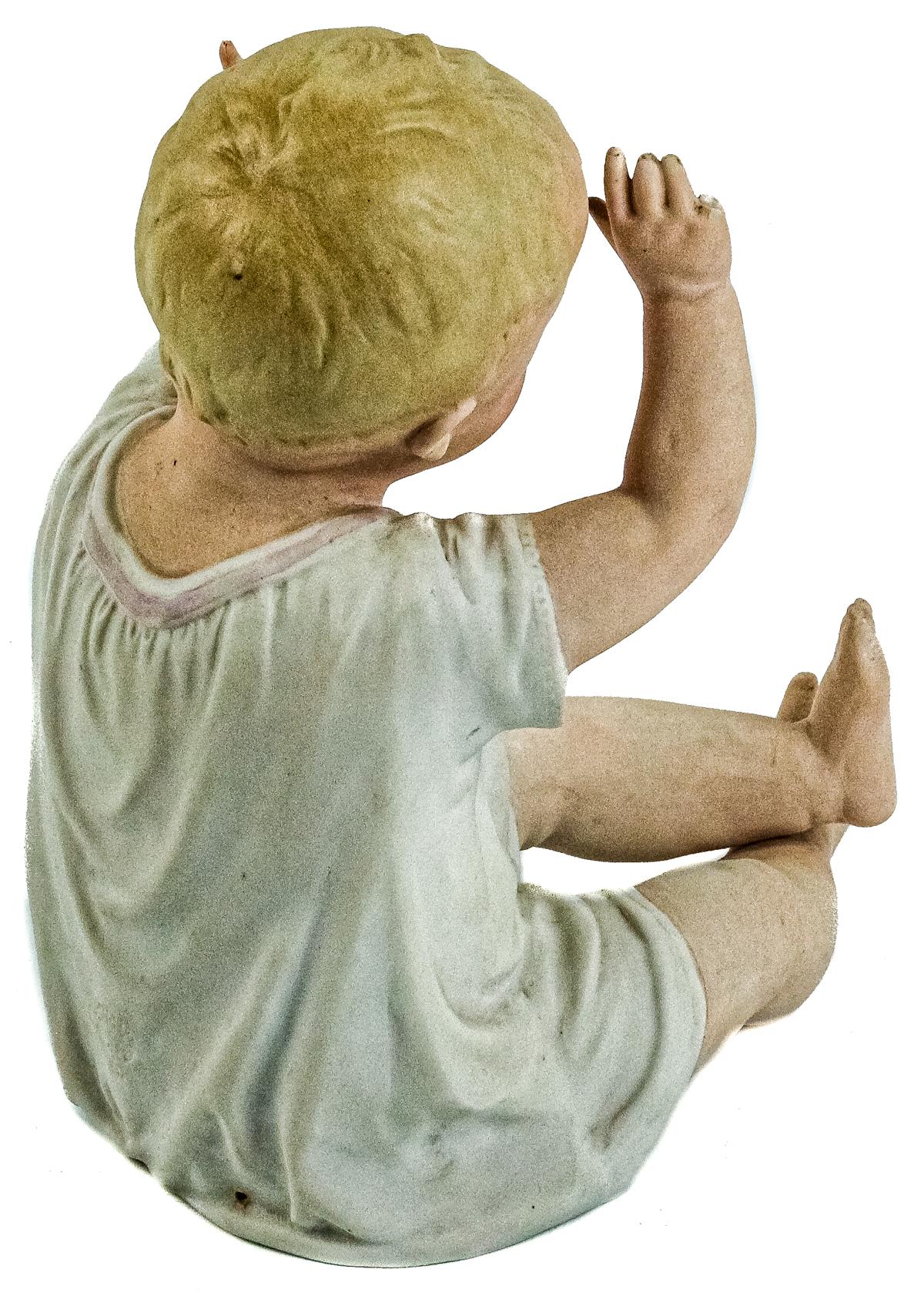FIGURA EN BISCUIT DE PRINCIPIOS DE SIGLO XX