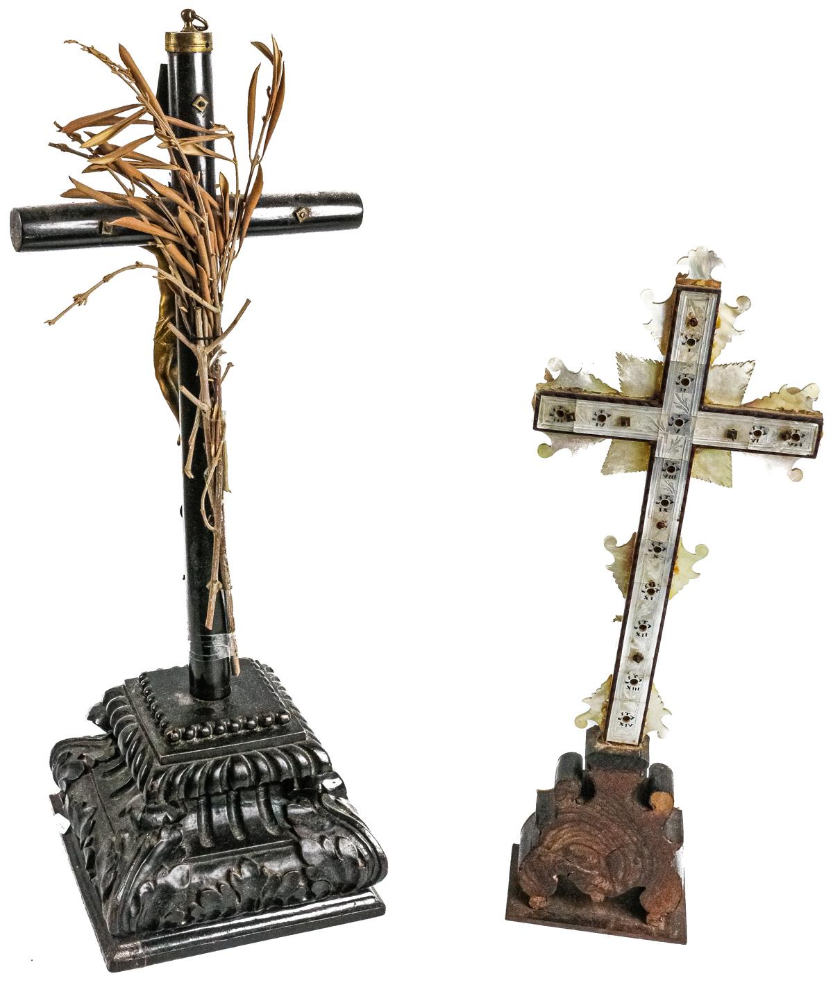 DOS CRUCES DE FINALES DEL SIGLO XIX
