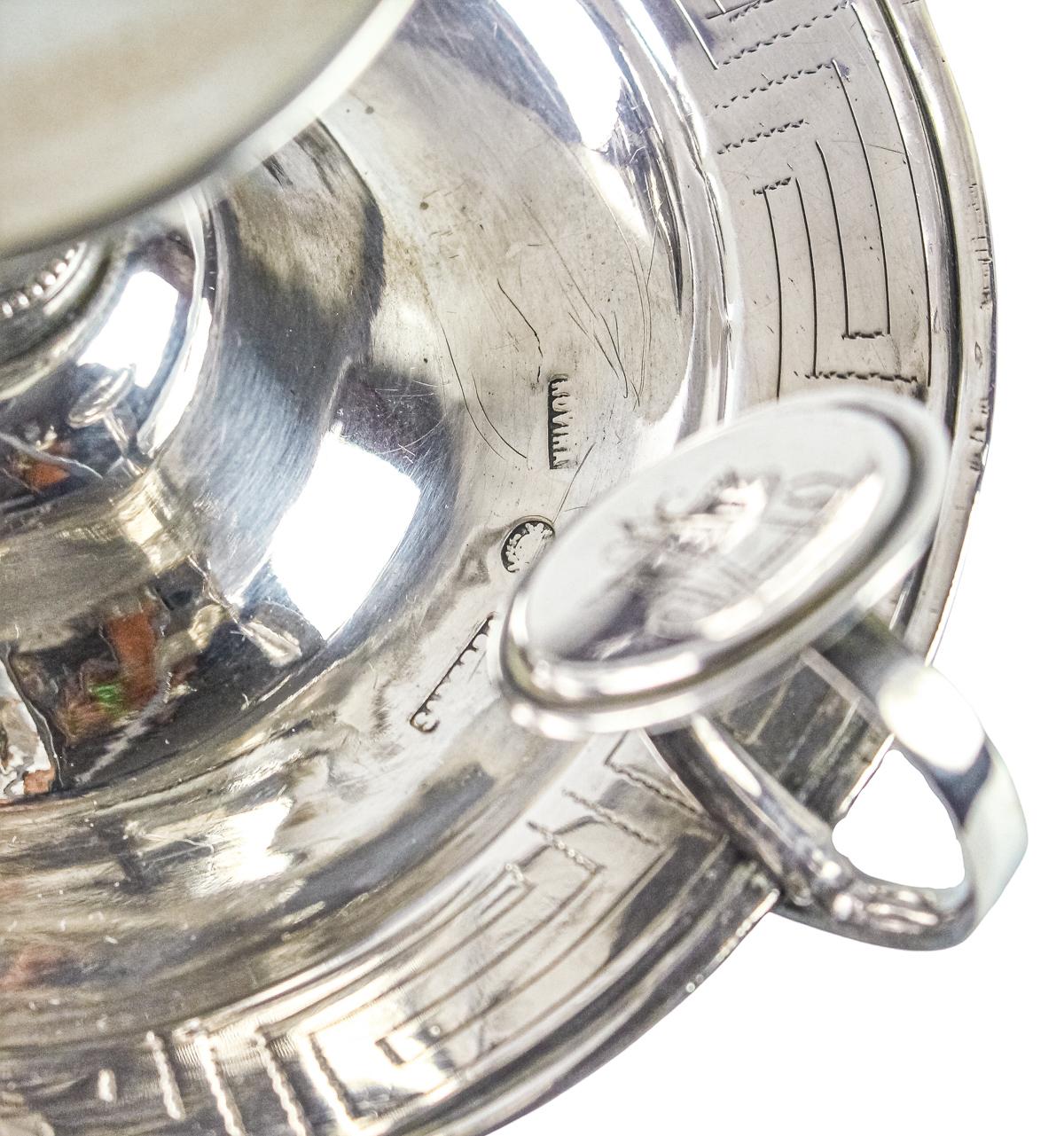 PALMATORIA DE PLATA DE FINALES DEL S.XIX