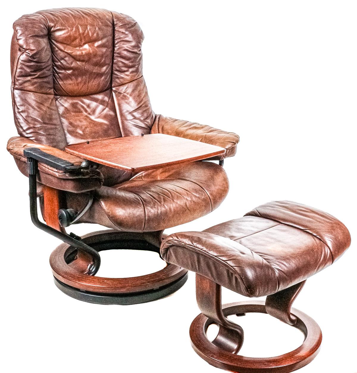 SILLÓN Y REPOSAPIÉS STRESSLESS "EKORNES"