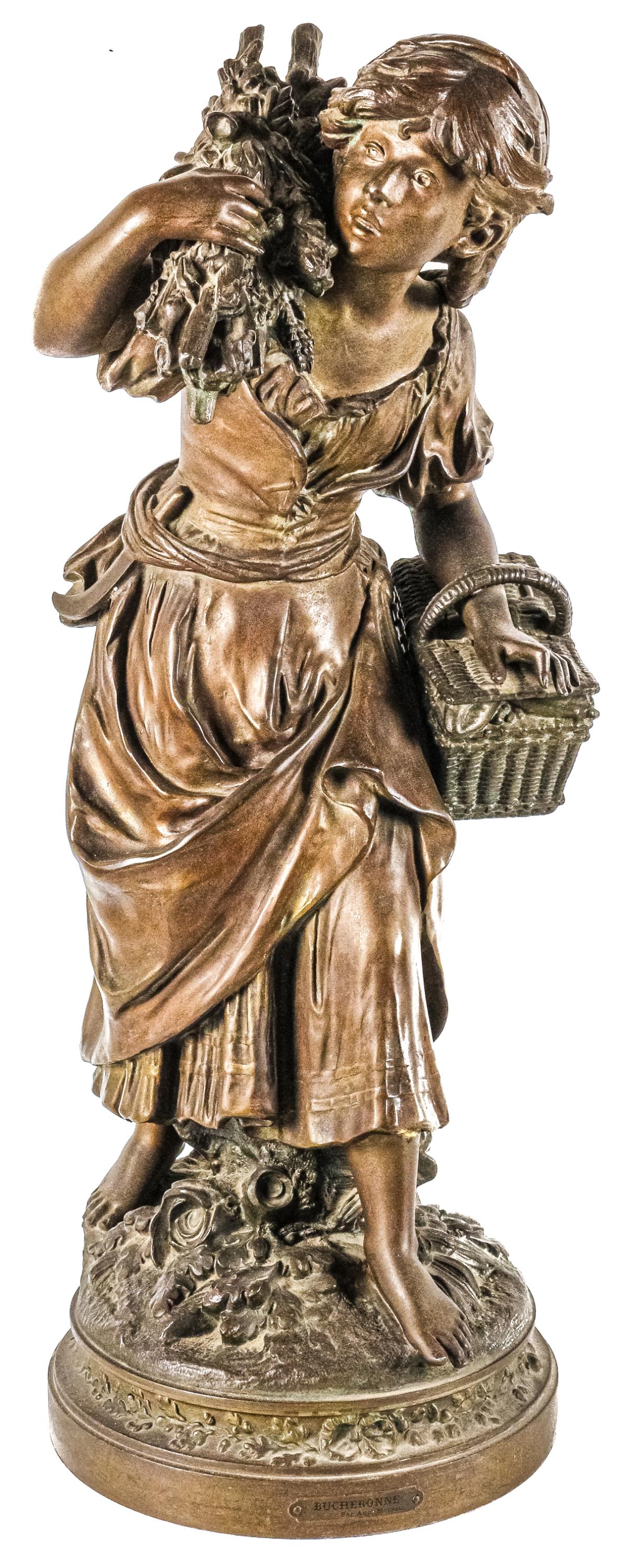 FIGURA DE ESCUELA FRANCESA DE FINALES DEL S. XIX