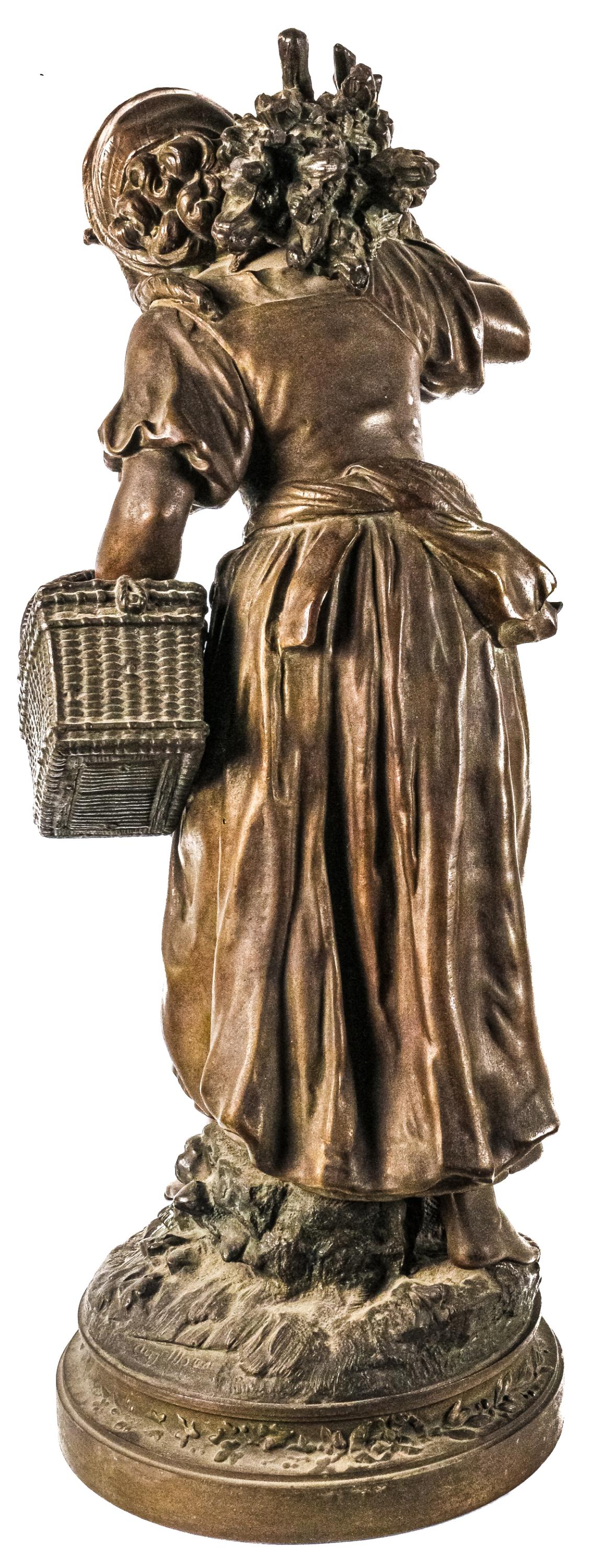 FIGURA DE ESCUELA FRANCESA DE FINALES DEL S. XIX