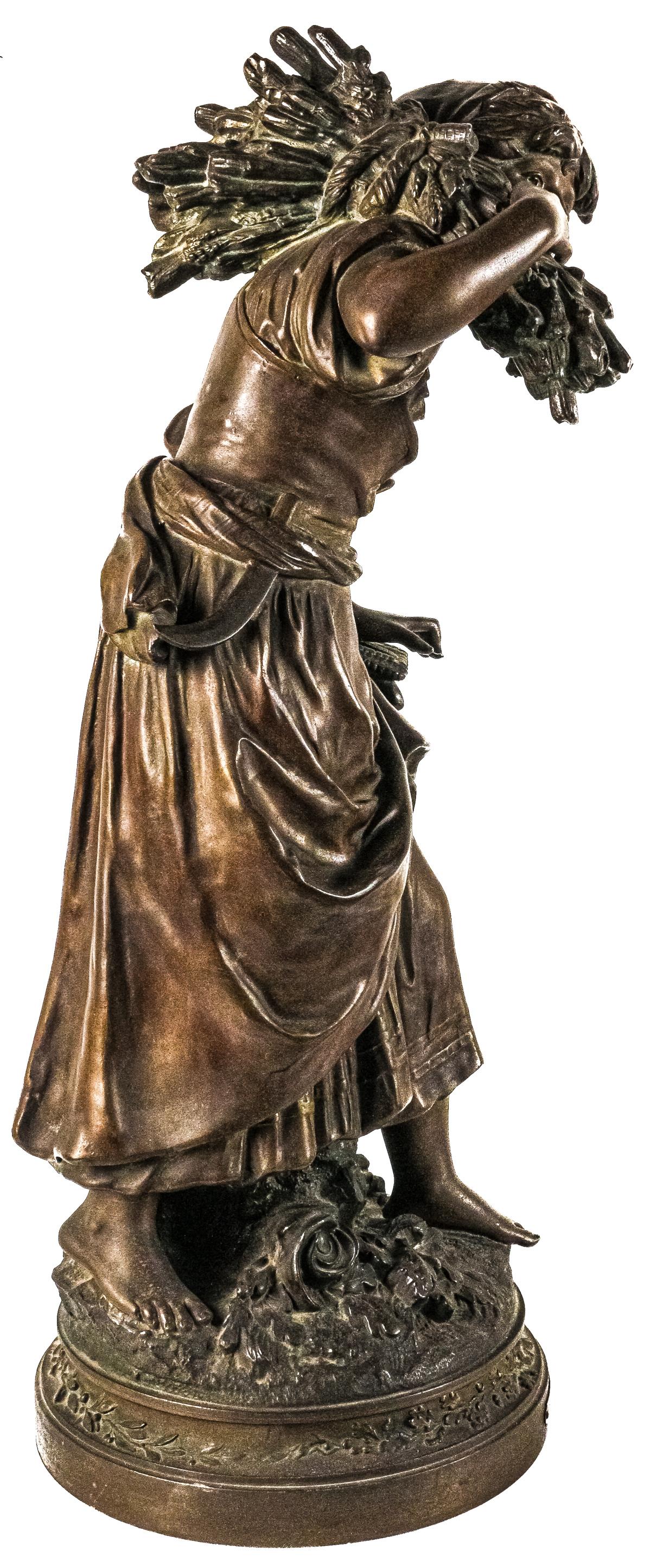 FIGURA DE ESCUELA FRANCESA DE FINALES DEL S. XIX