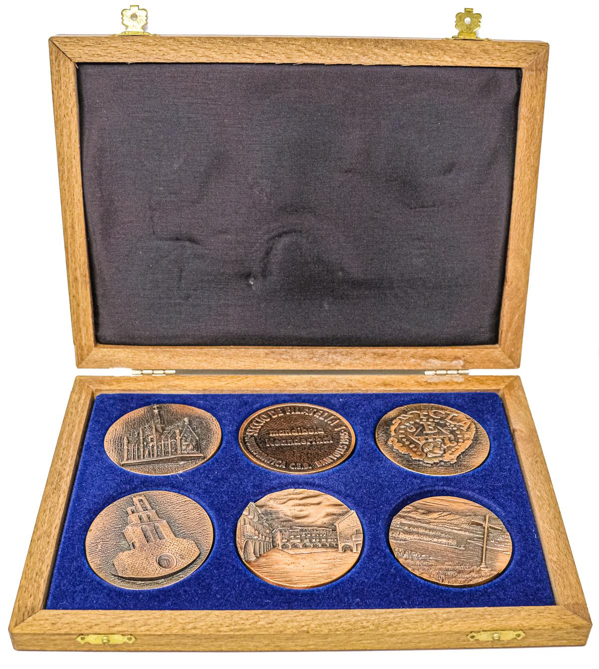 COLECCIÓN DE SEIS MEDALLAS 