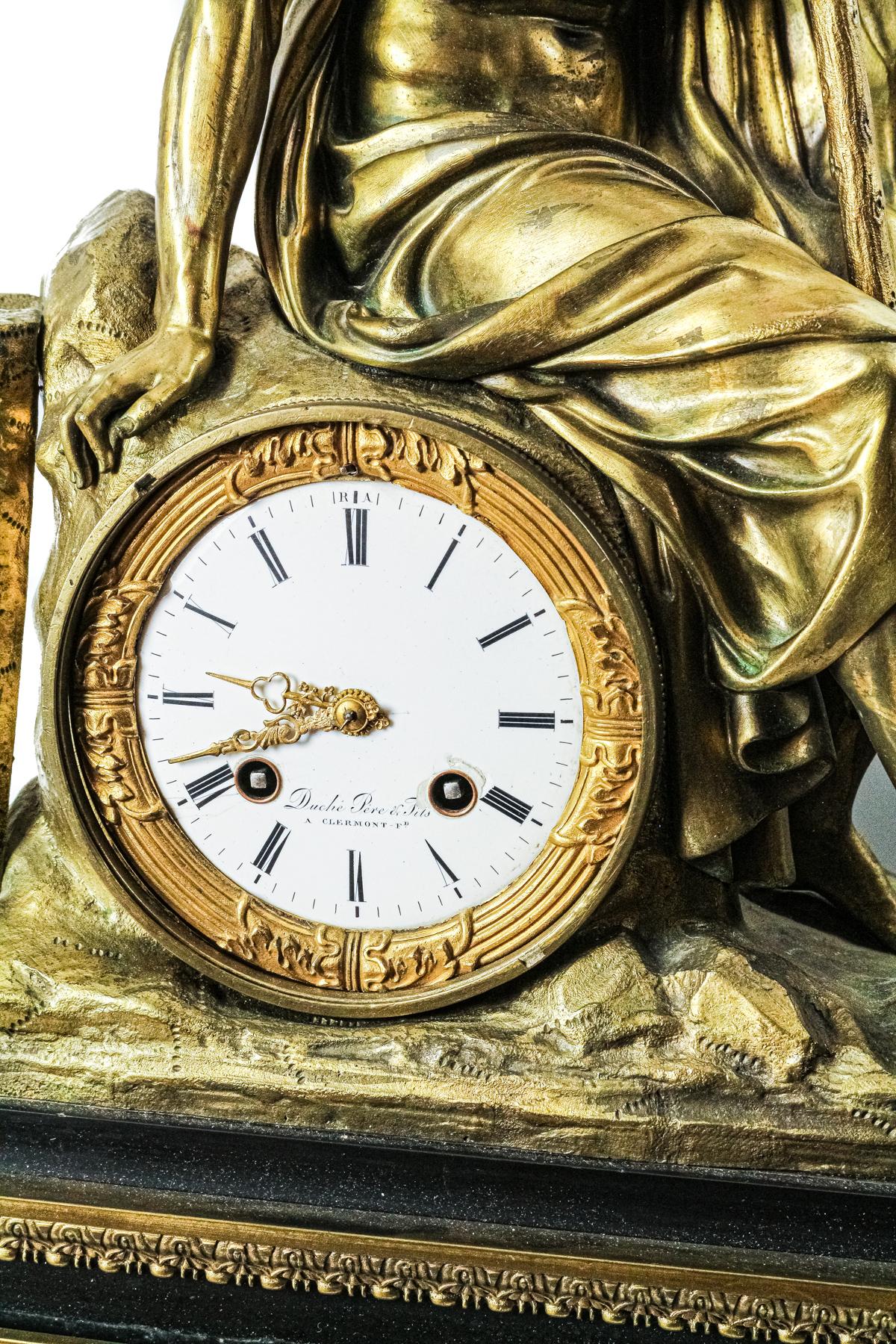 RELOJ DE SOBREMESA FRANCÉS DEL S. XIX