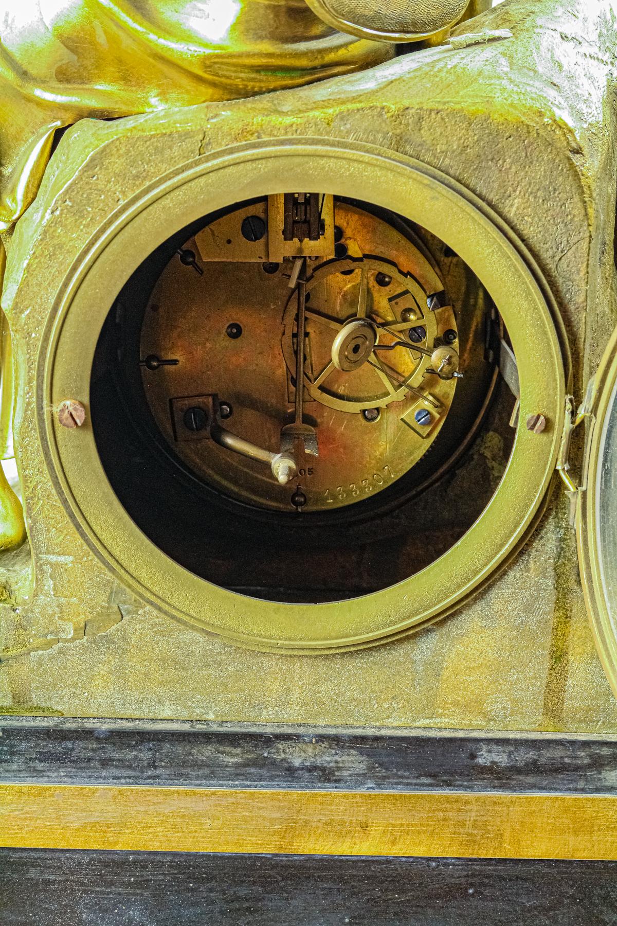 RELOJ DE SOBREMESA FRANCÉS DEL S. XIX