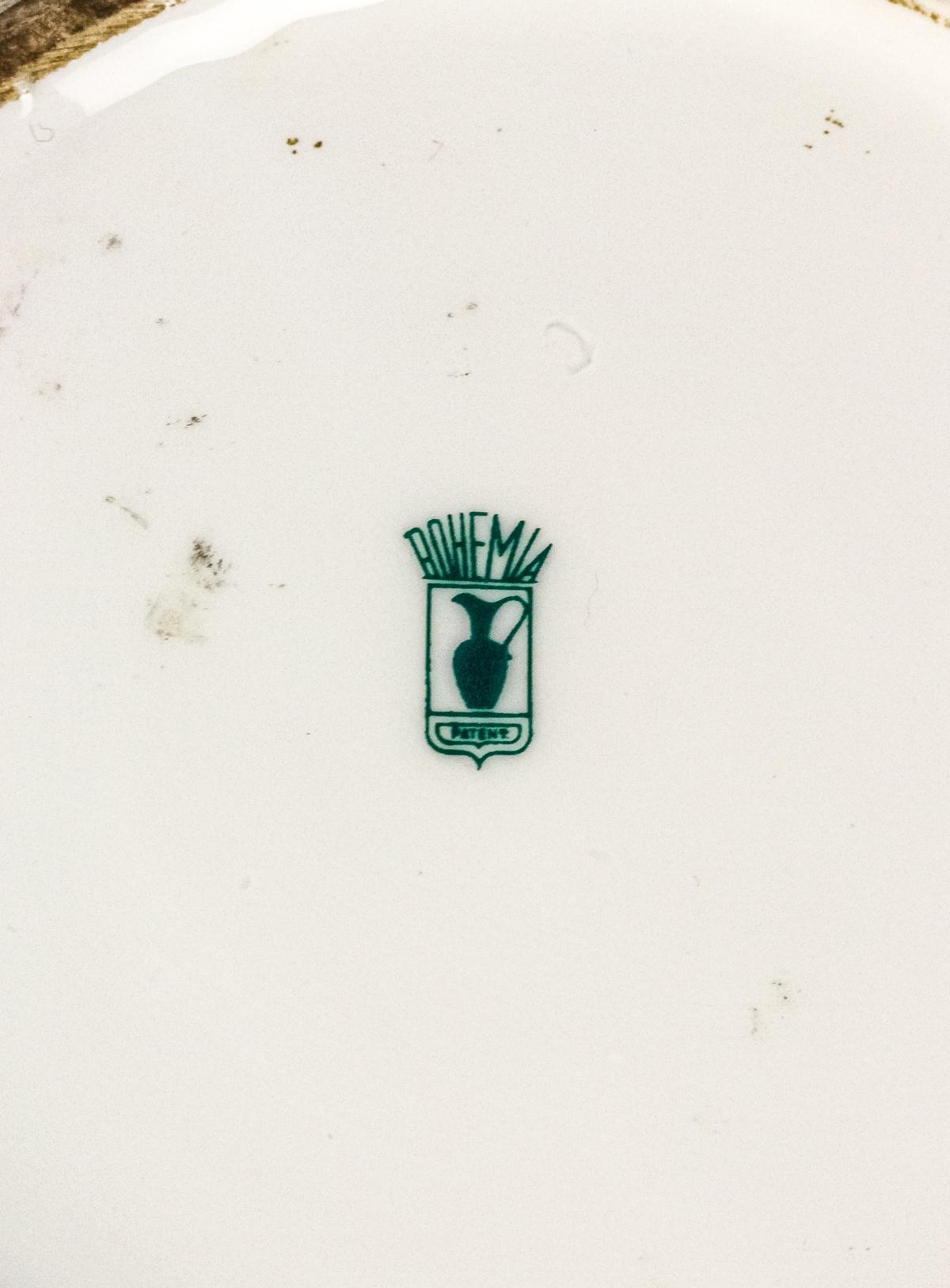 TARRO DE PORCELANA DEL ÚLTIMO TERCIO DEL S.XX